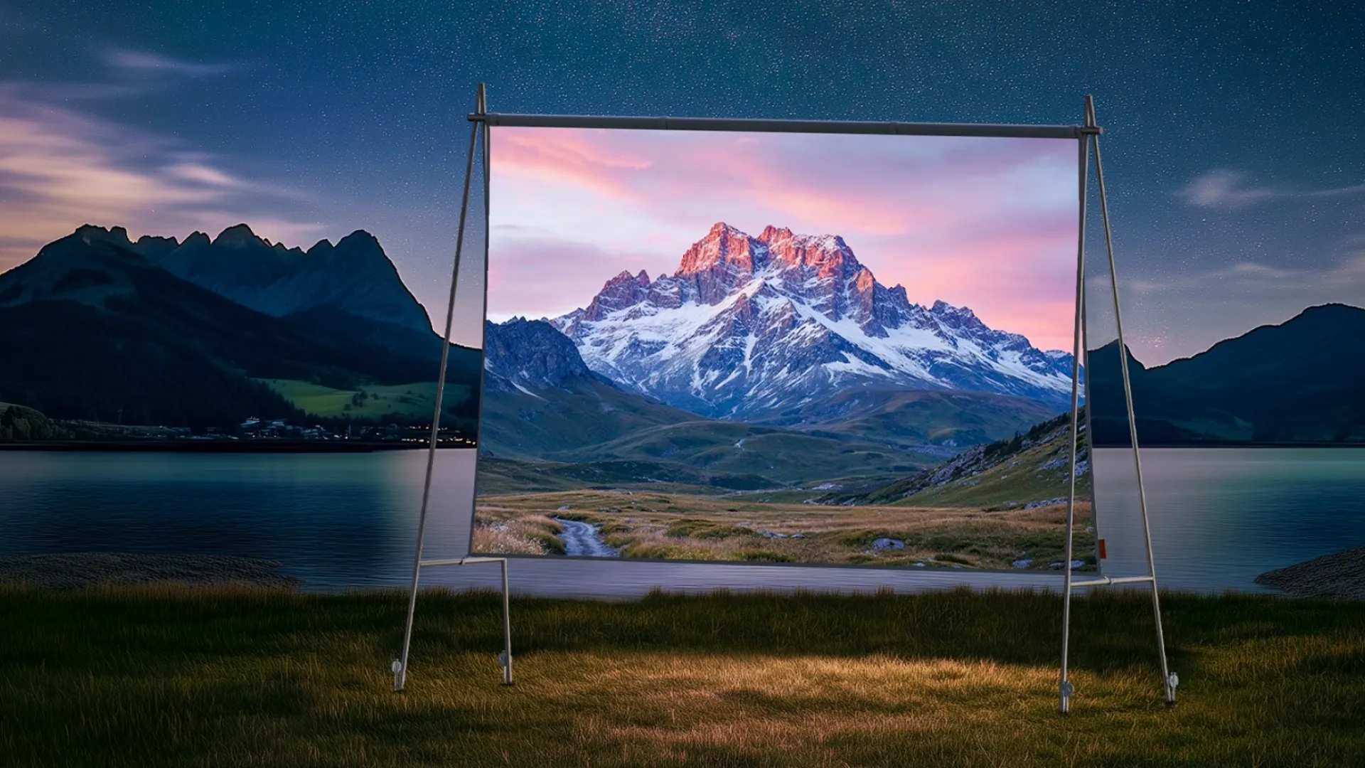 Портативний екран для проектора XGIMI 70 дюймів (P168S) (UA)