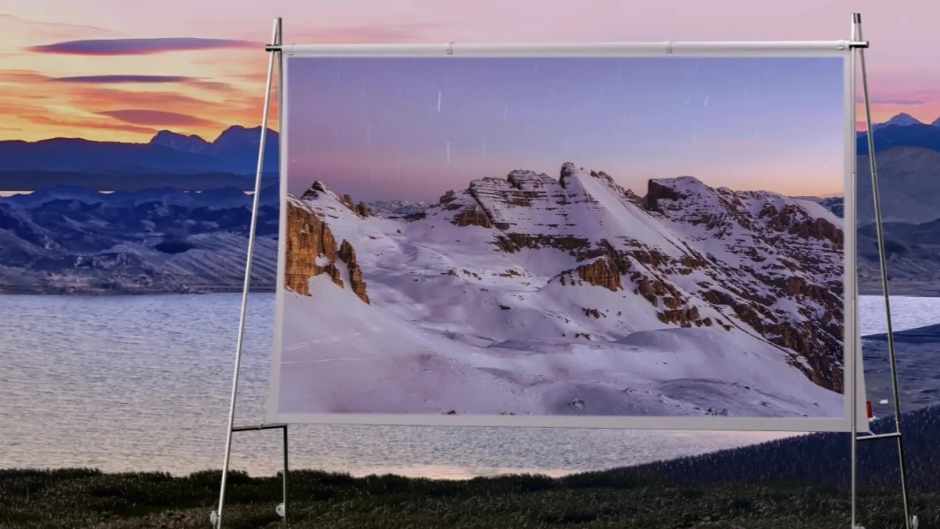 Портативний екран для проектора XGIMI 70 дюймів (P168S) (UA)