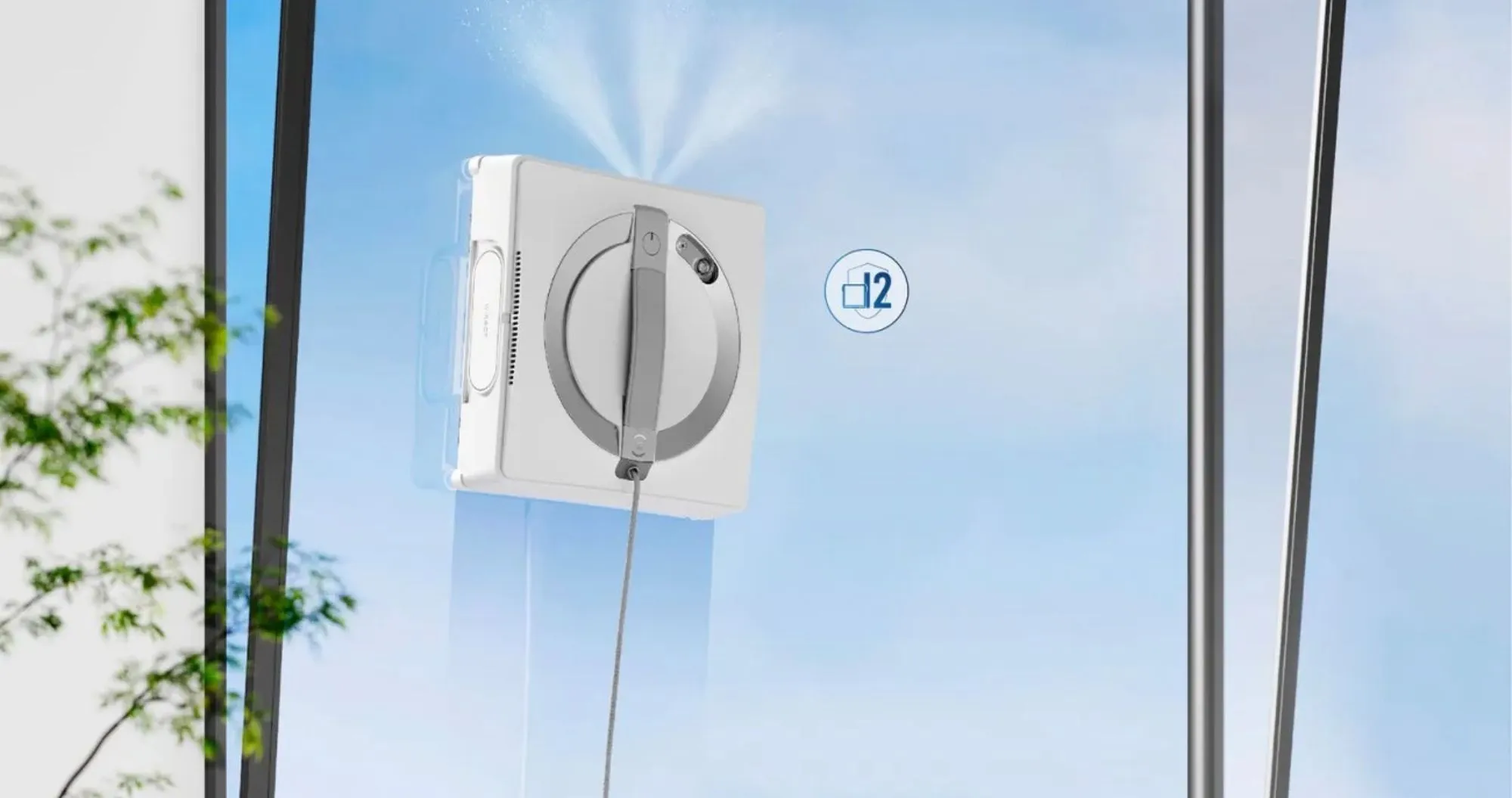 Робот для мойки окон Ecovacs Winbot W2 Pro Omni (WG851-11) (UA)