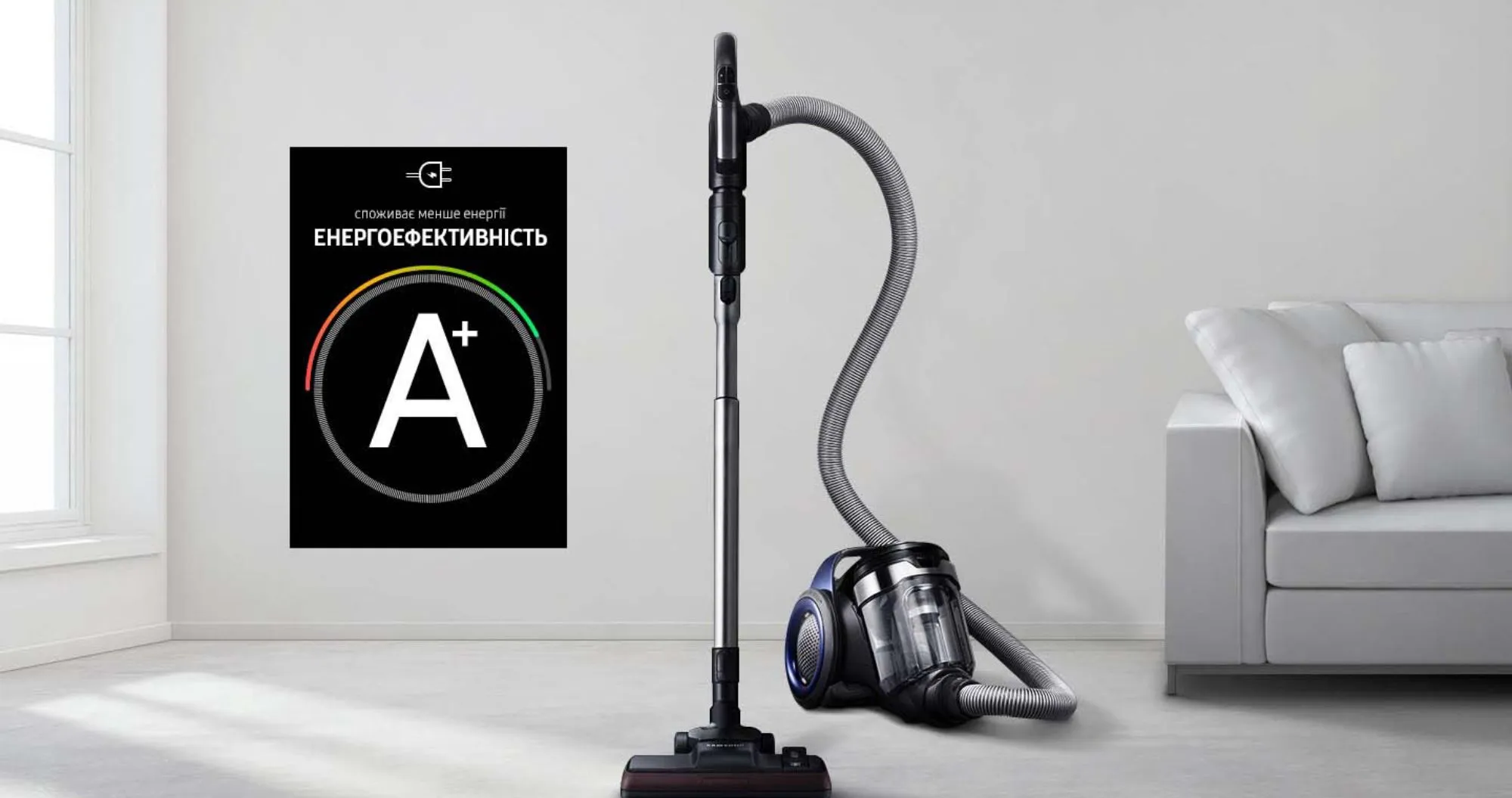 Пилосос безмішковий Samsung VC05K71F0HB/UK (UA)