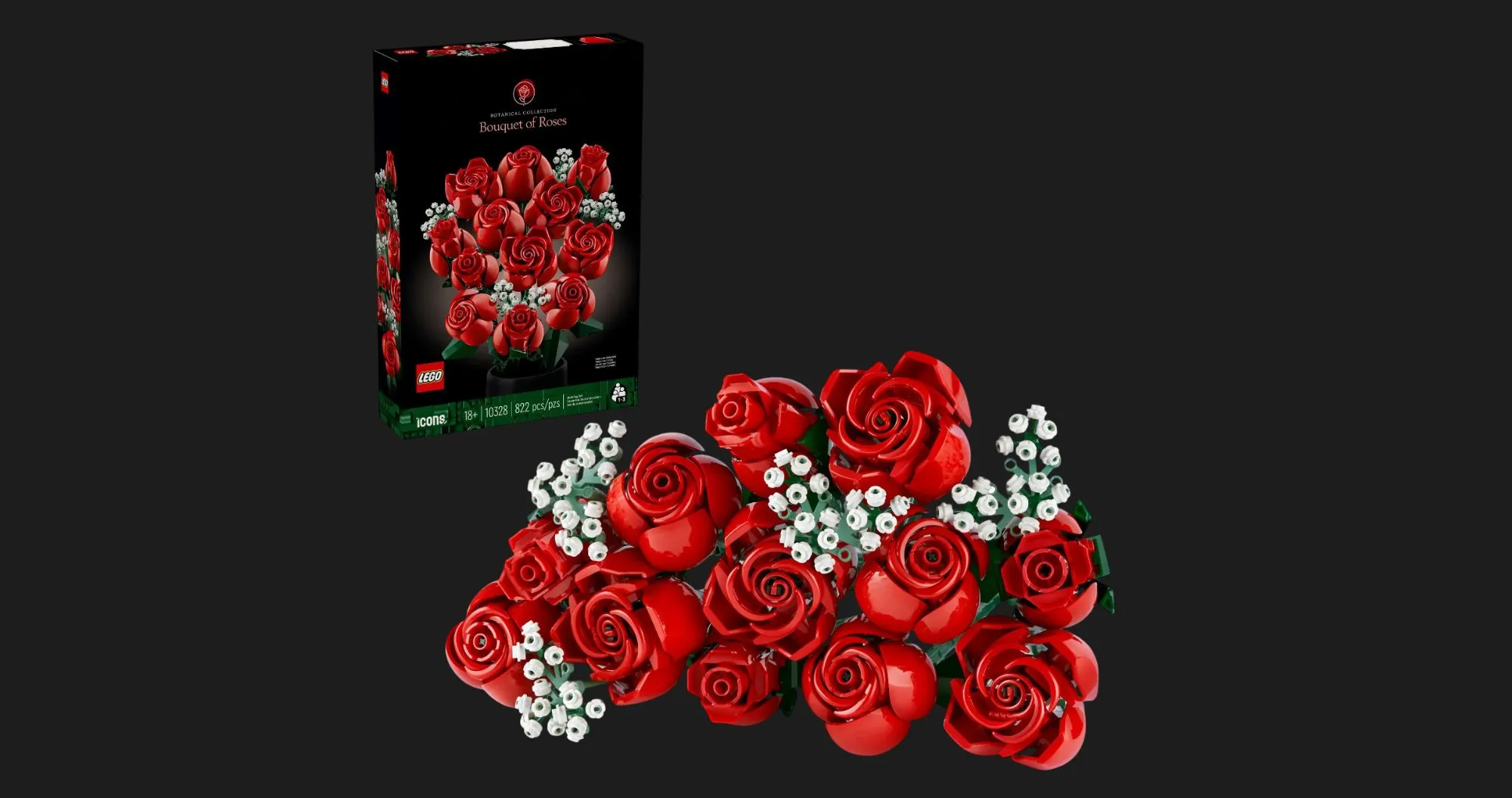 Конструктор LEGO Botanicals Bouquet of Roses (10328)