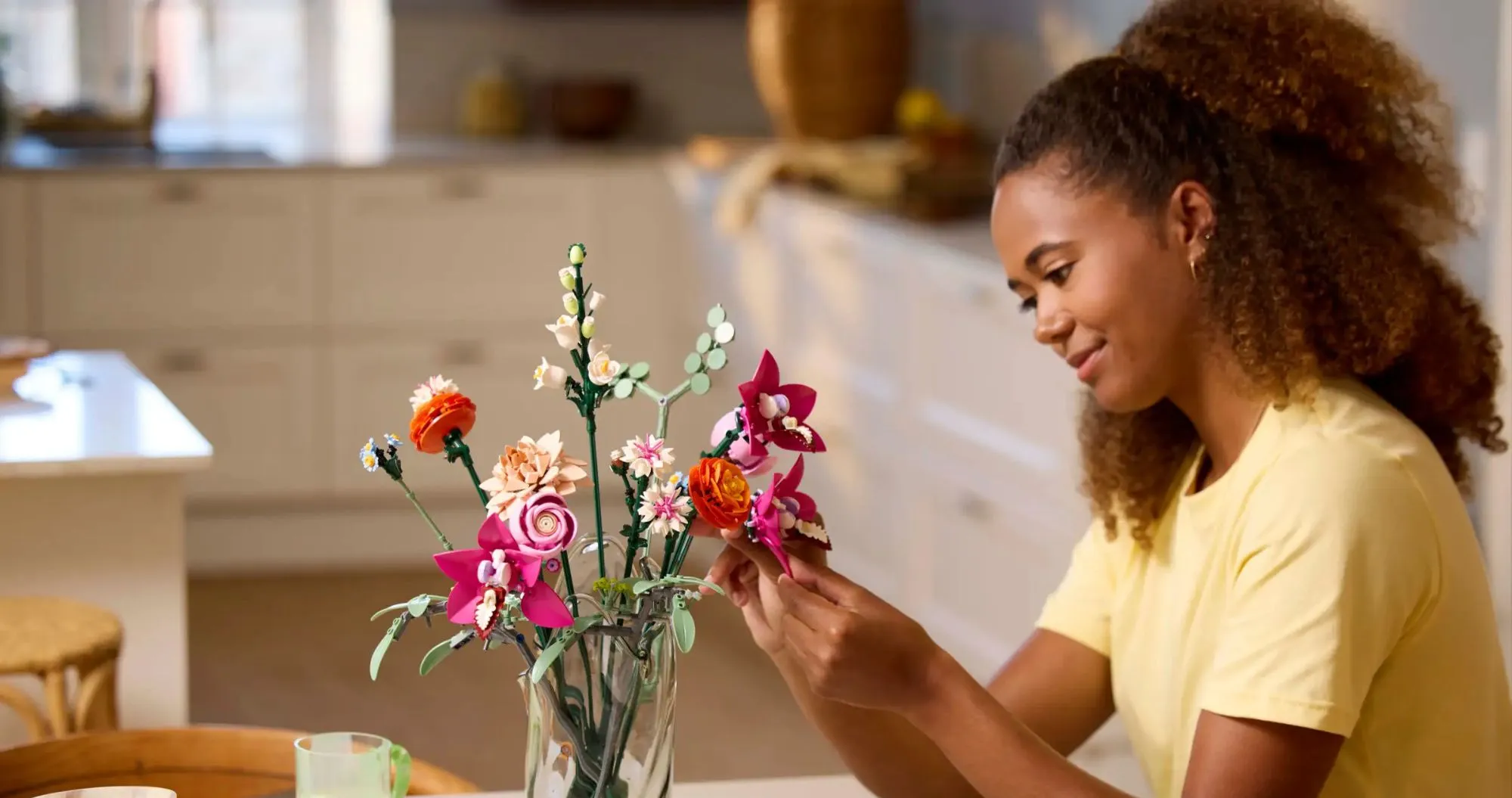 Конструктор LEGO Botanicals Pretty Pink Flower Bouquet (10342)