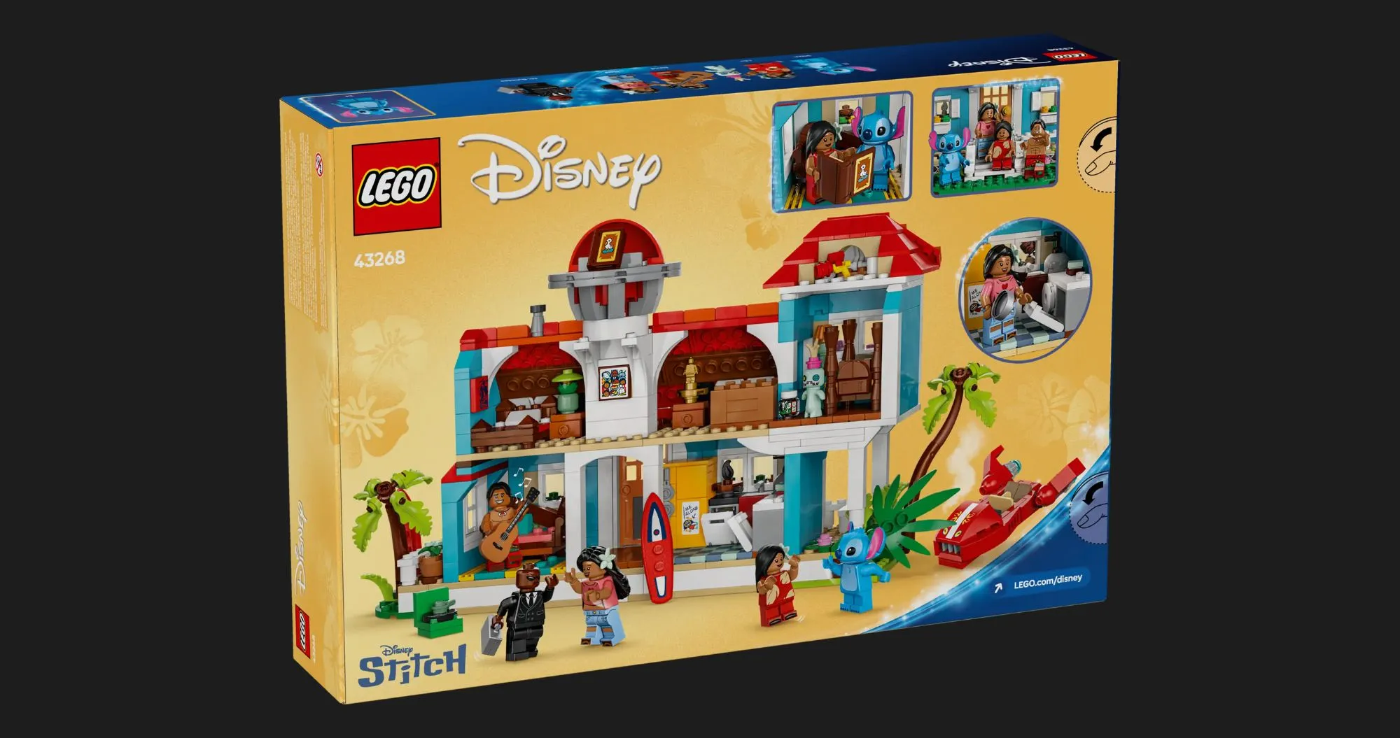 Конструктор LEGO Lilo and Stitch Beach House (43268)