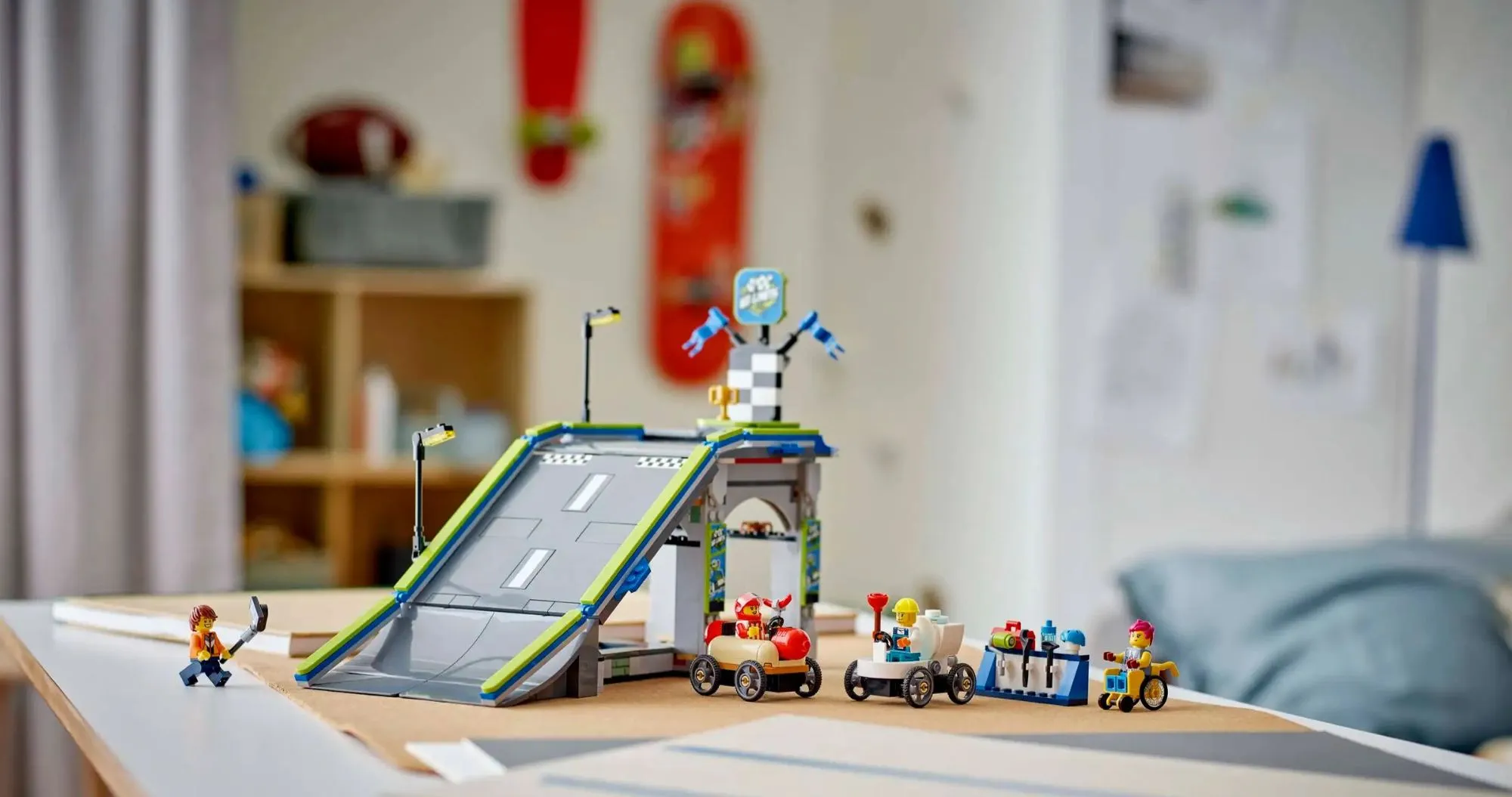 Конструктор LEGO City No Limits: Race Car Ramp Track (60460)