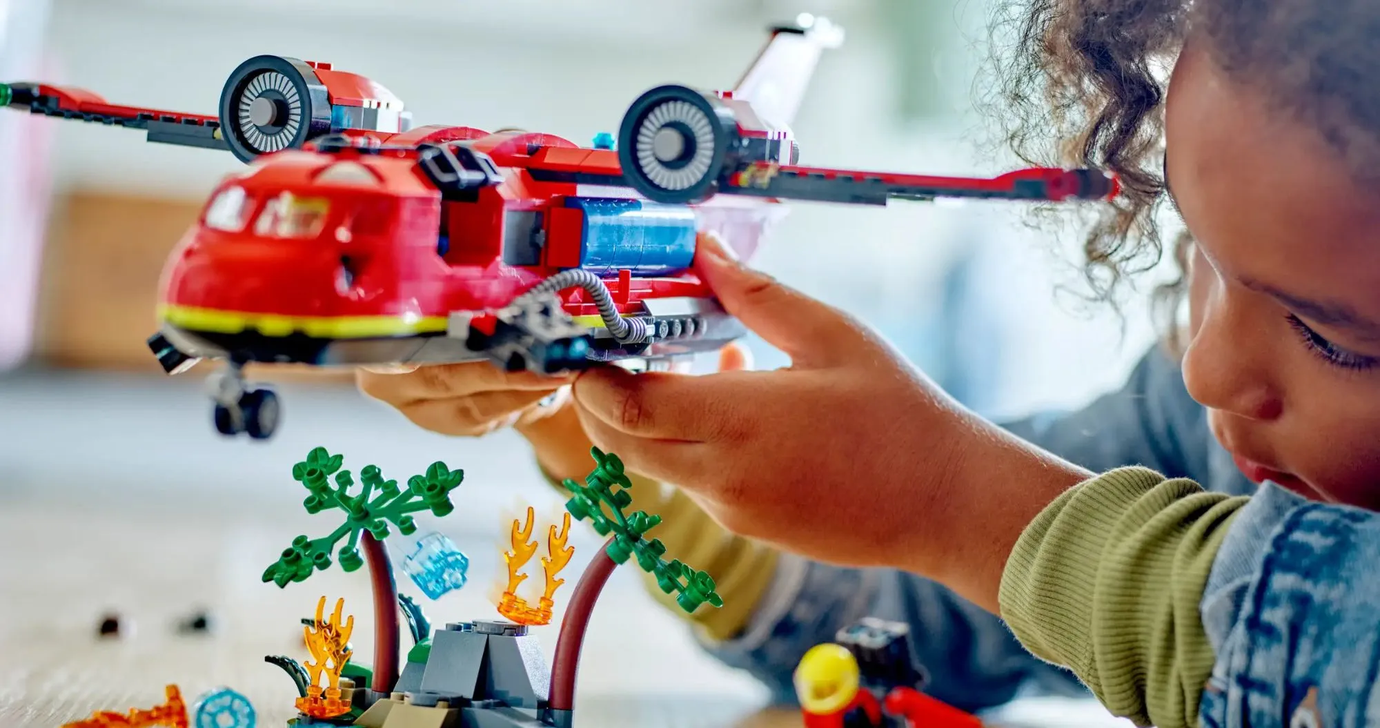 Конструктор LEGO City Fire Rescue Plane (60413)