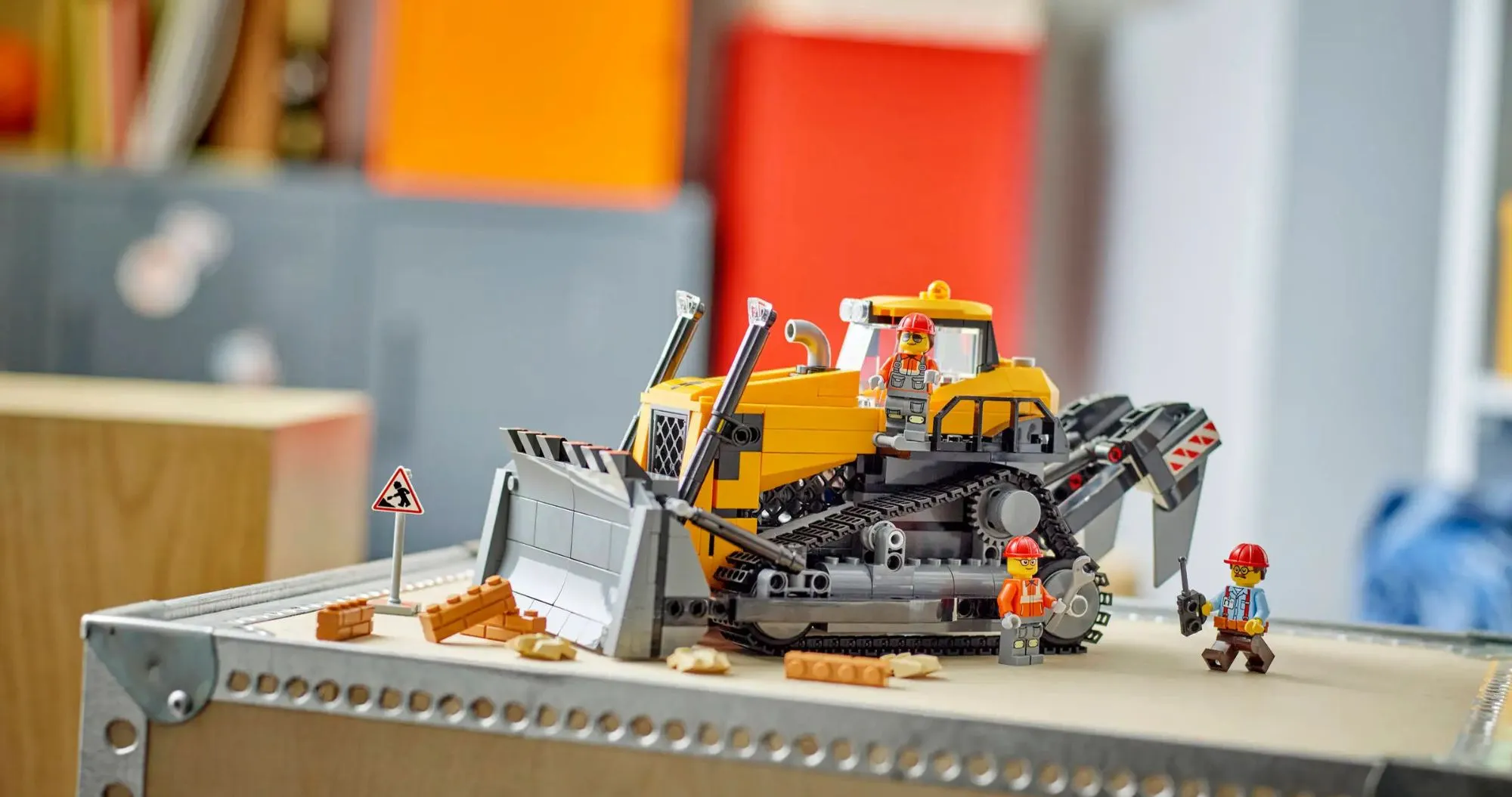 Конструктор LEGO City Yellow Bulldozer (60466)