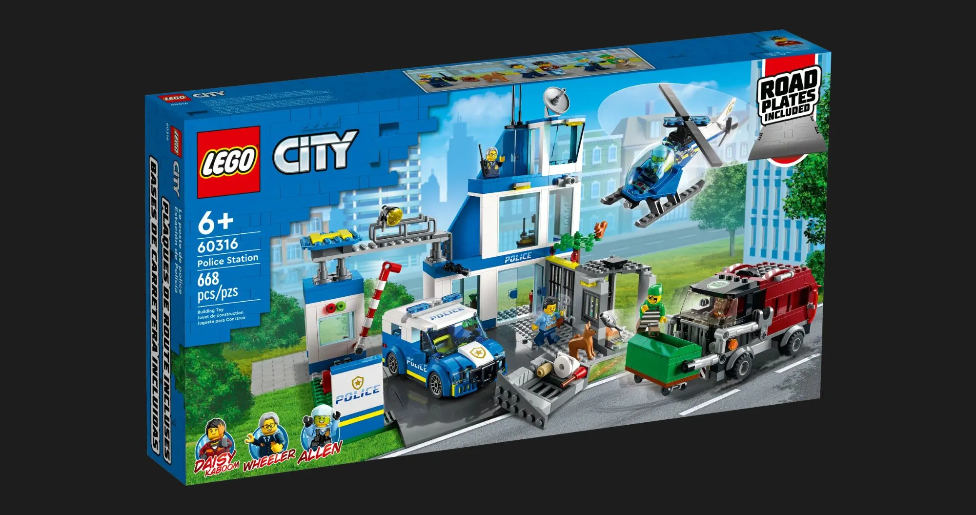 Конструктор LEGO City Police Station (60316)