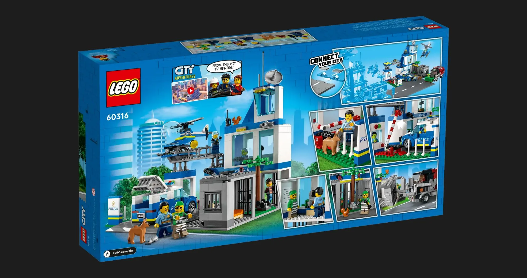 Конструктор LEGO City Police Station (60316)