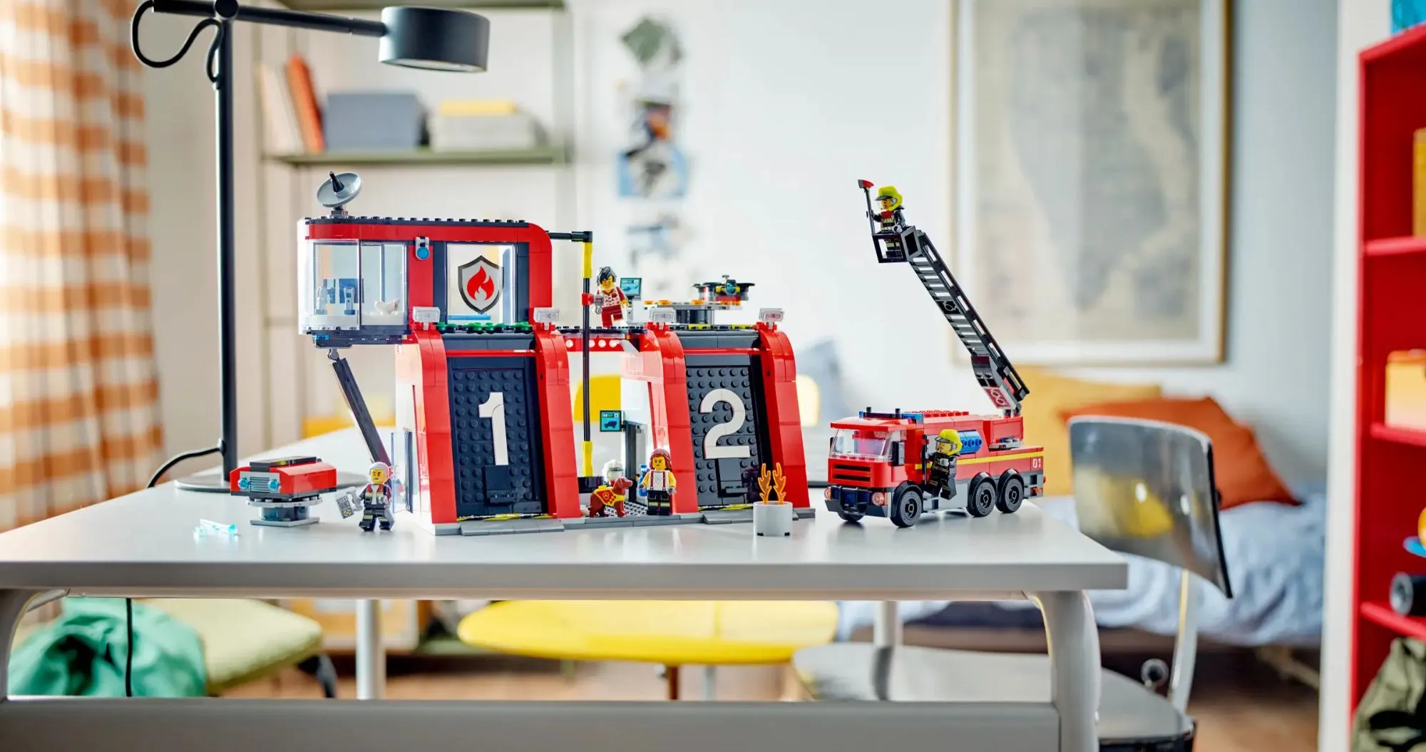 Конструктор LEGO City Fire Station with Fire Truck (60414)