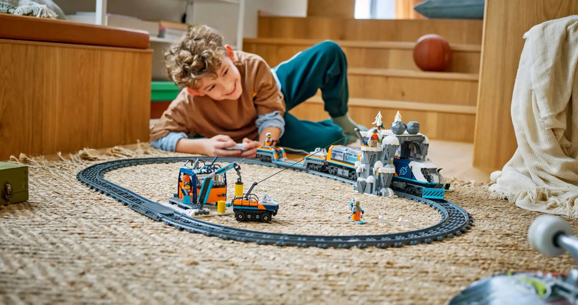 Конструктор LEGO City Explorers' Arctic Polar Express Train (60470)