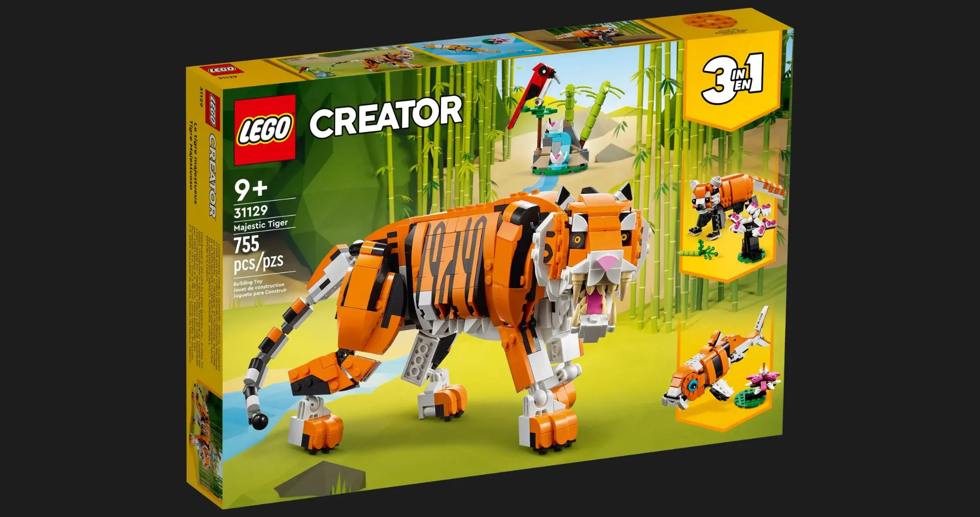 Конструктор LEGO Creator Величественный тигр (31129)