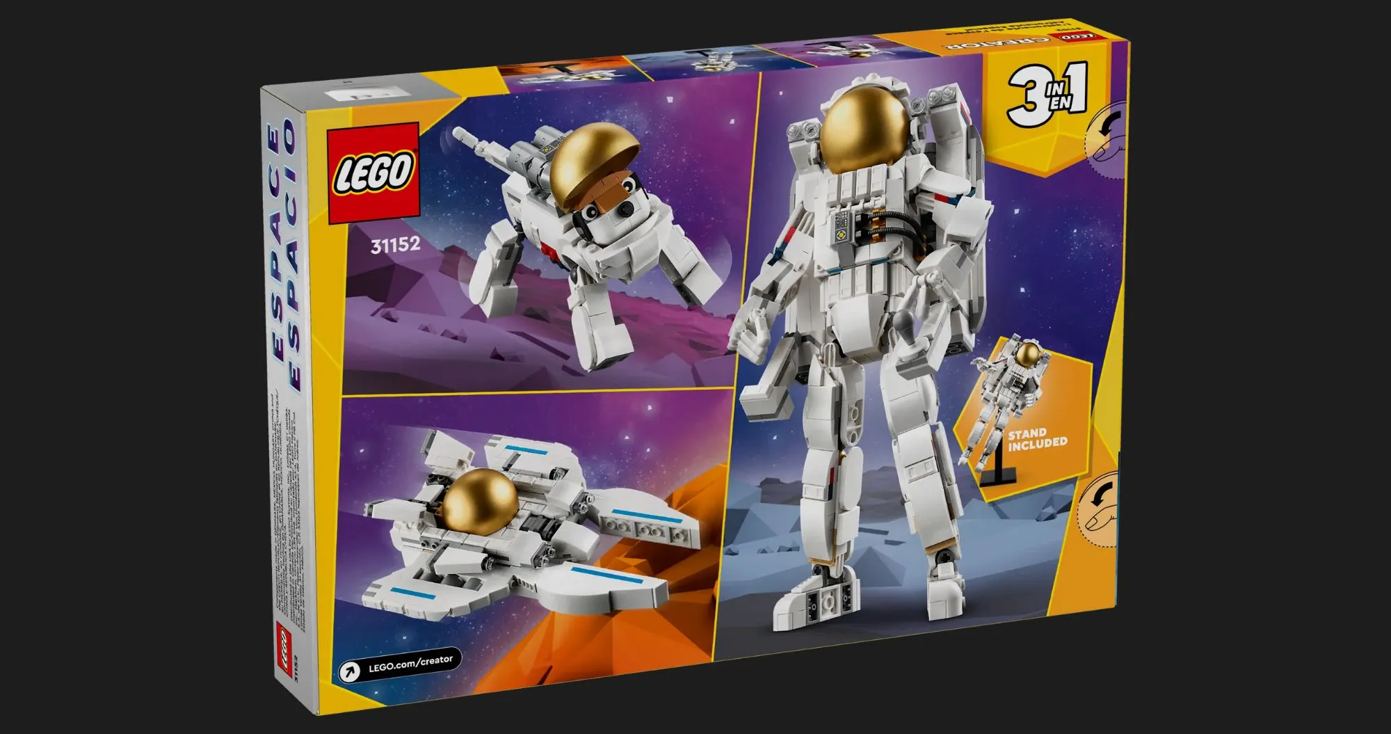 Конструктор LEGO Creator Космонавт (31152)