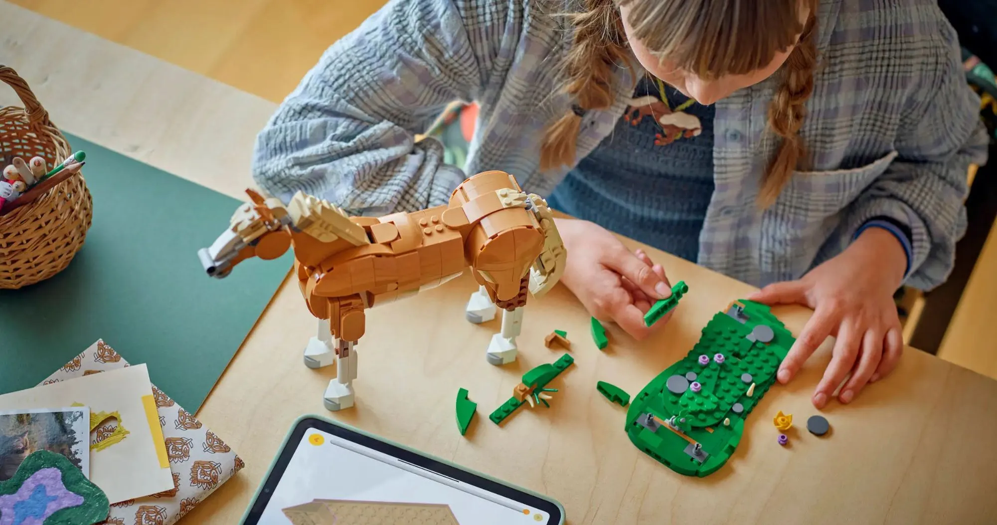 Конструктор LEGO Creator Прекрасная лошадь (31166)