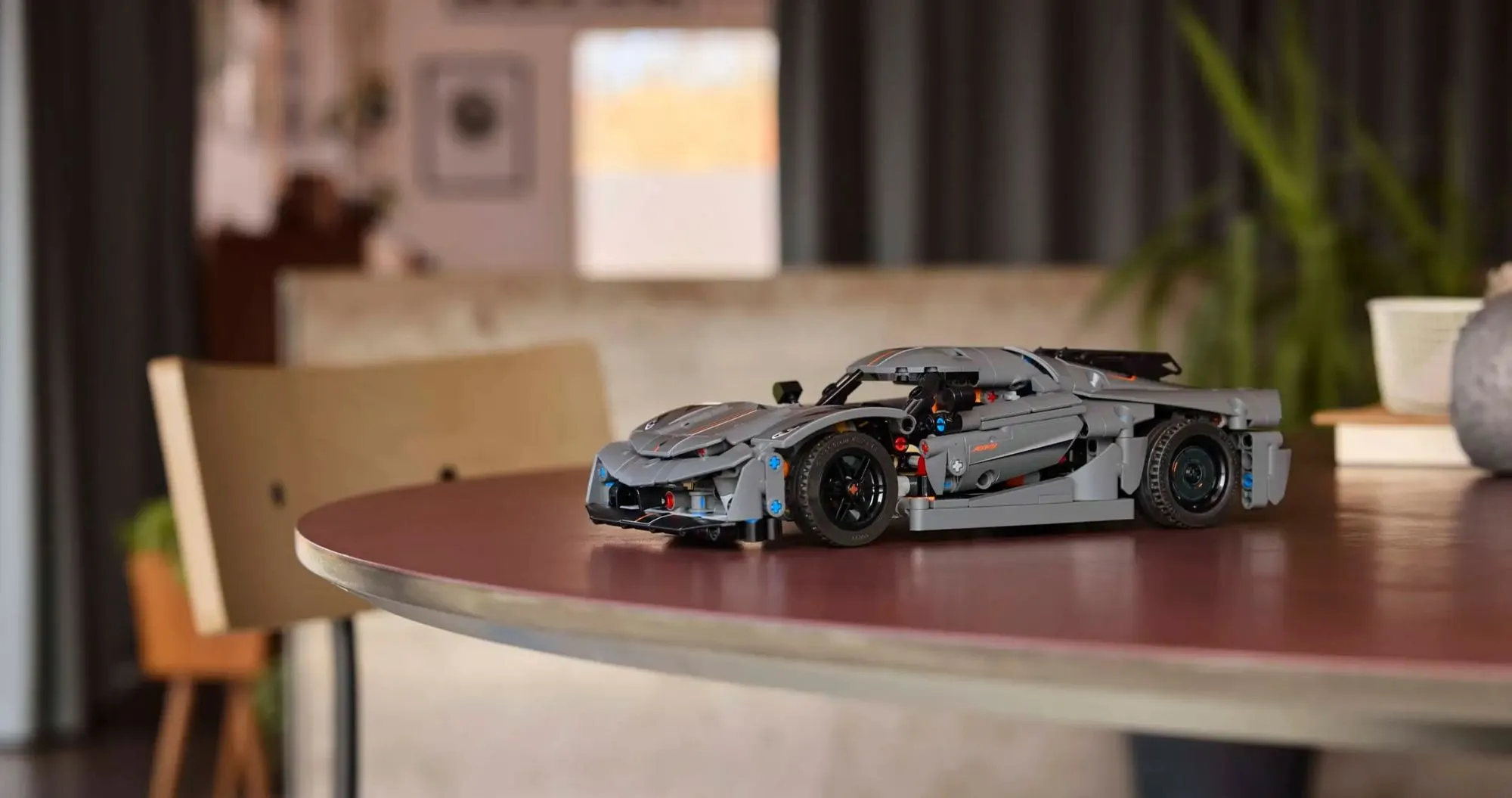 Конструктор LEGO Technic Koenigsegg Jesko Absolut Grey Hypercar (42173)
