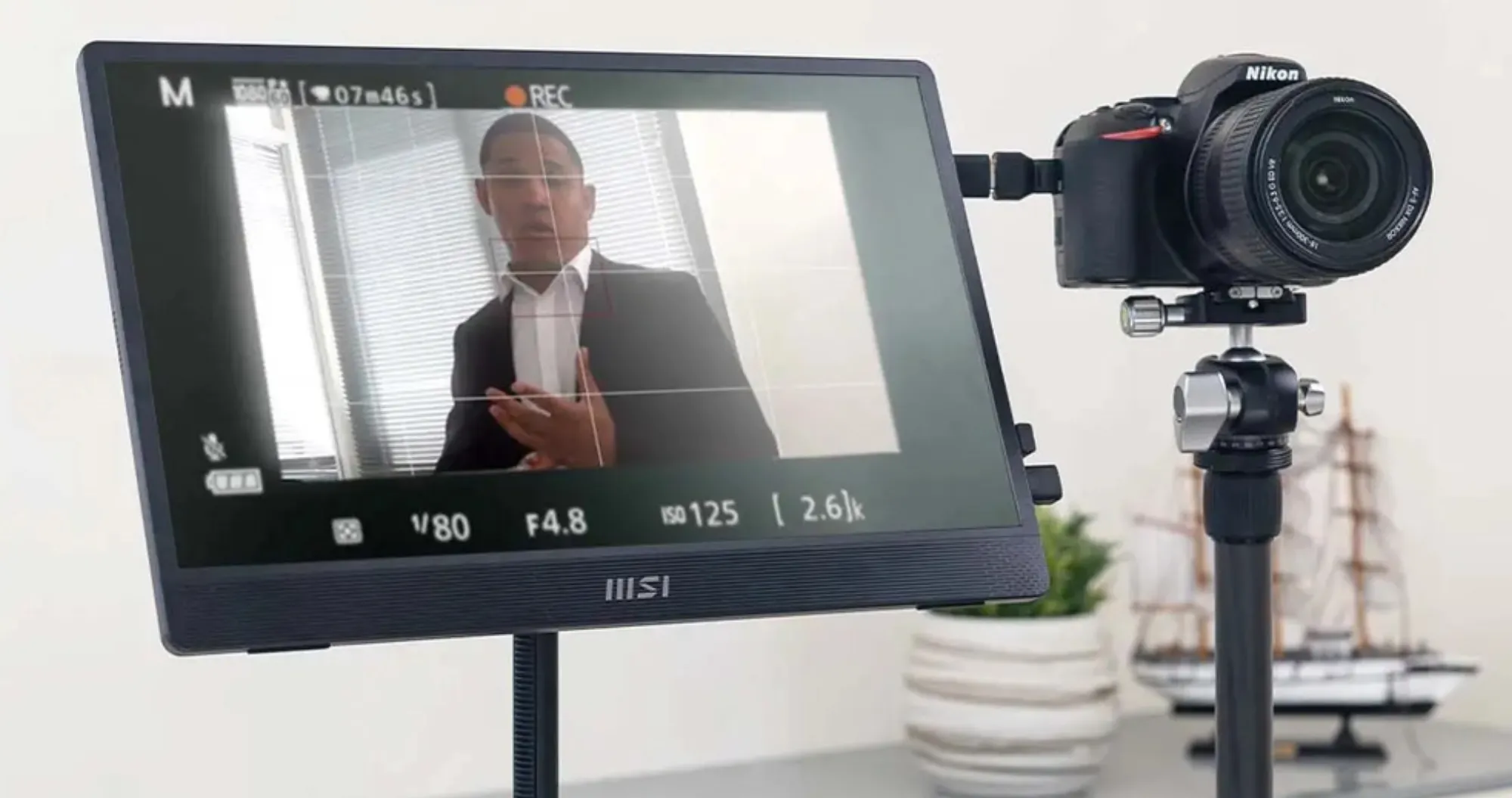 Портативний монітор MSI 15.6" PRO MP161 E2 IPS 60Hz (UA)