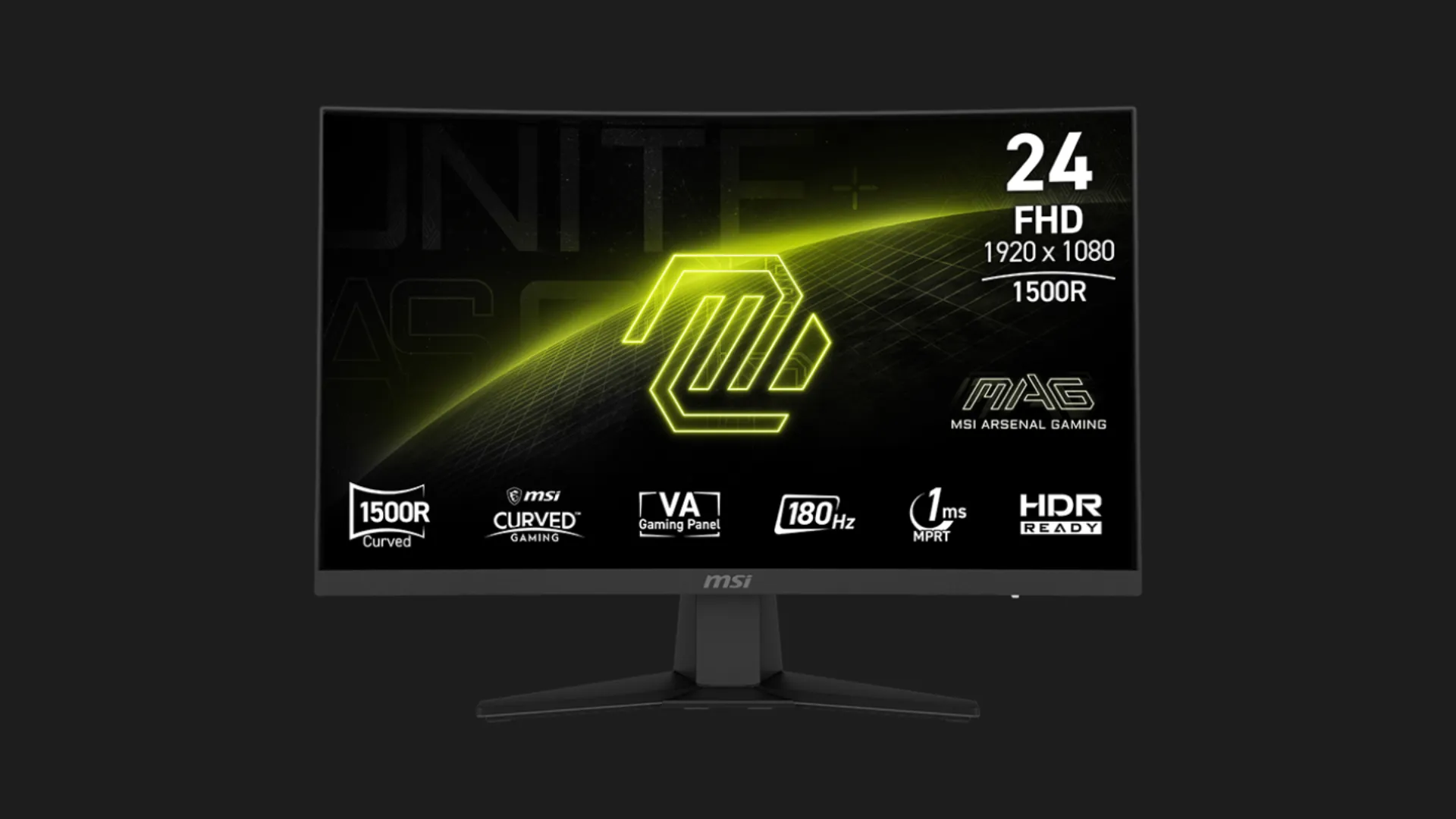 Монитор MSI 23.6” MAG 244C (9S6-3BB31H-027) (UA)