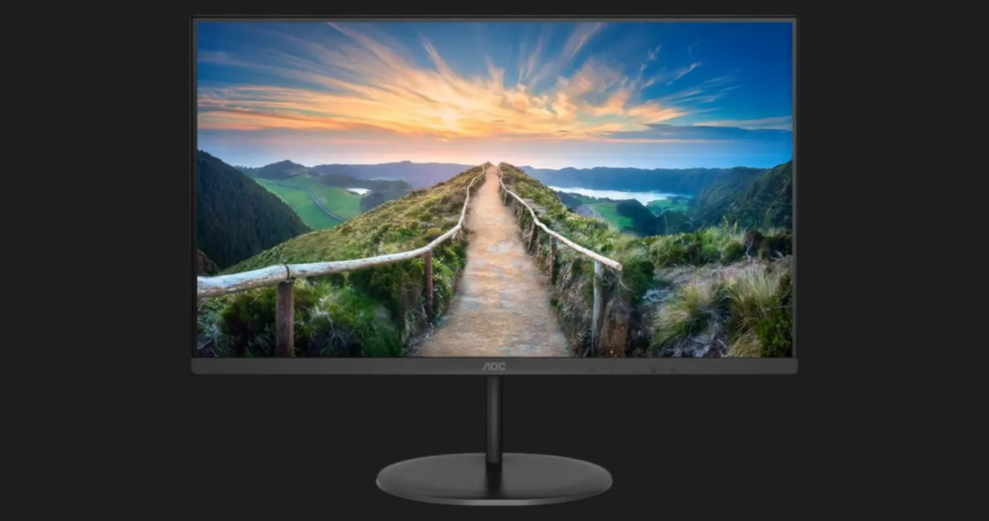 Монітор AOC 31.5" Q32V4 IPS 75Hz (UA)