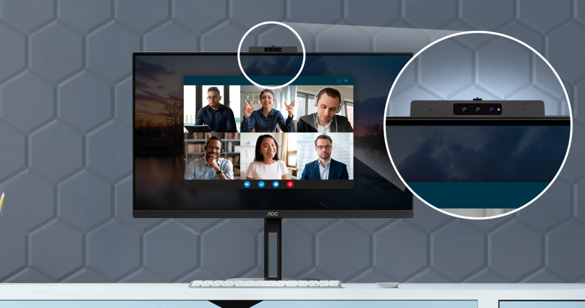 Монітор AOC 27" Q27V5CW/BK IPS 75Hz (UA)