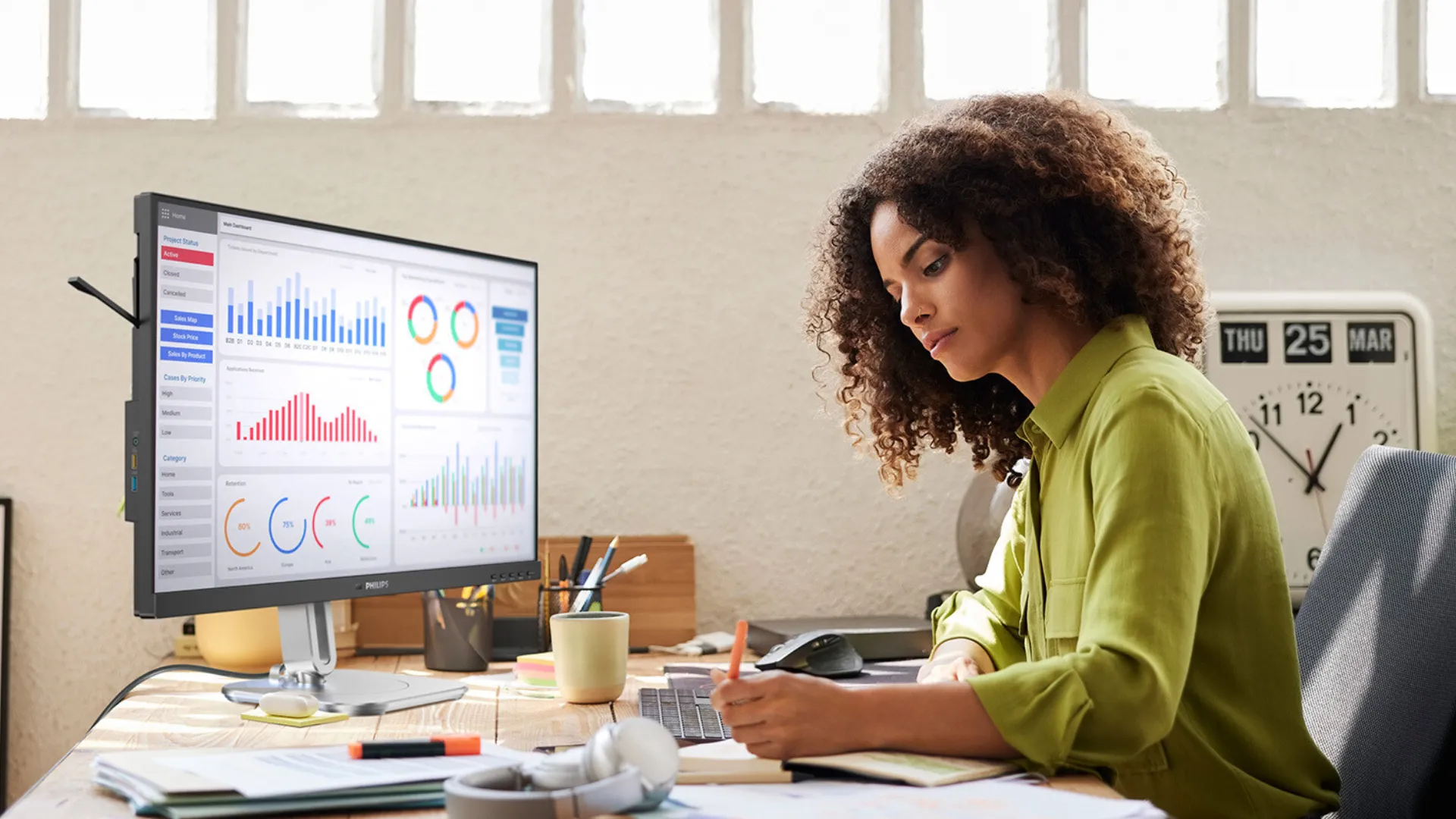 Монітор Philips 27" IPS 100Hz 27B2G5500/00 (UA)