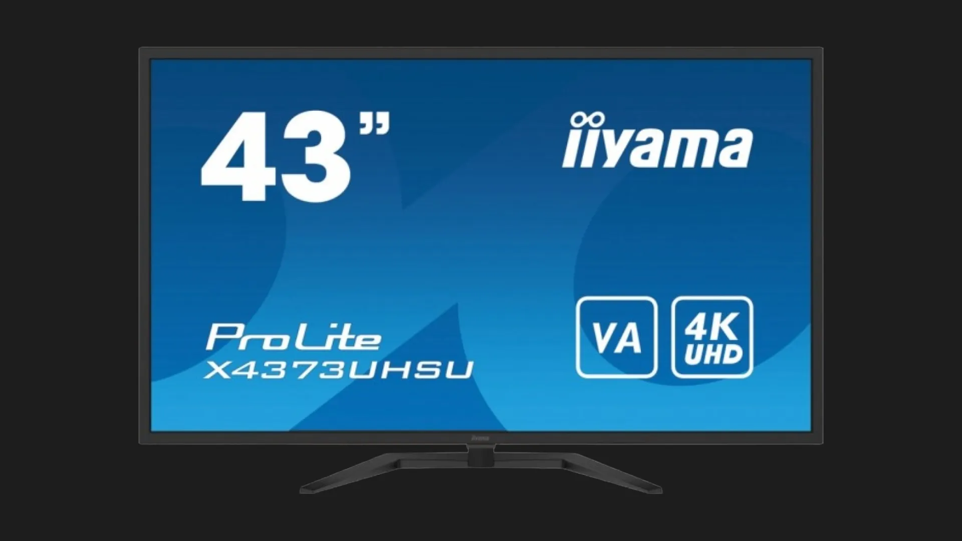 Монитор iiyama 42.5" VA 60Hz X4373UHSU-B1 (UA)