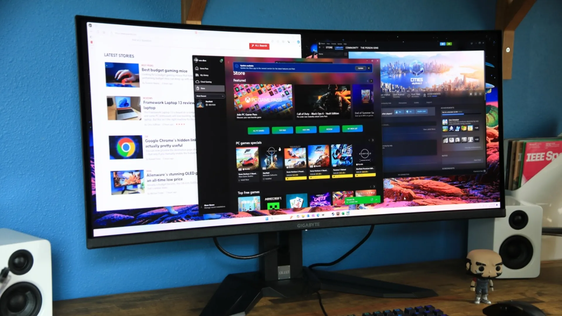 Игровой монитор GIGABYTE 34" QD-OLED 175Hz MO34WQC (UA)