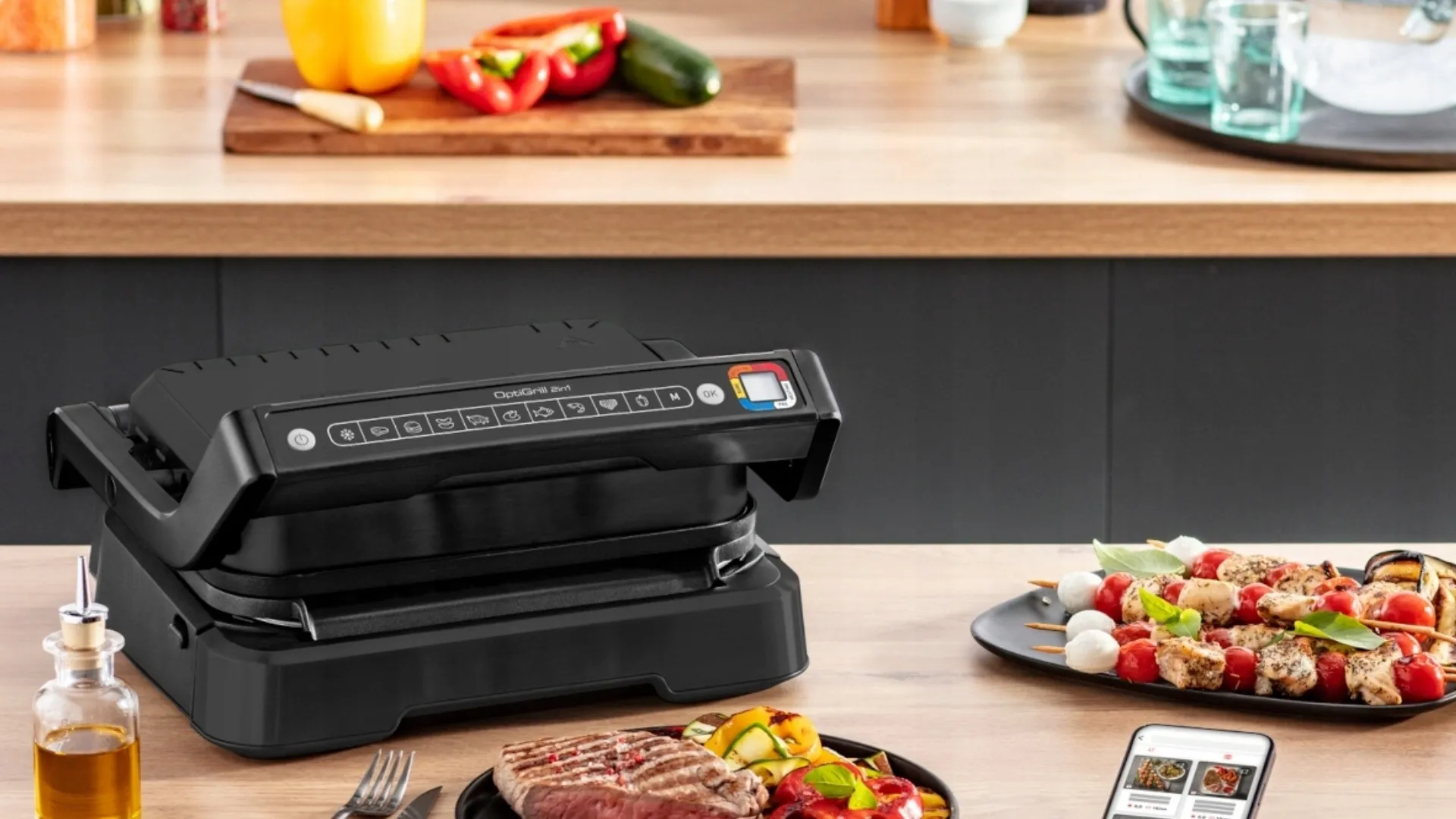 Гриль Tefal OptiGrill 2in1 GC772810 (Standard)