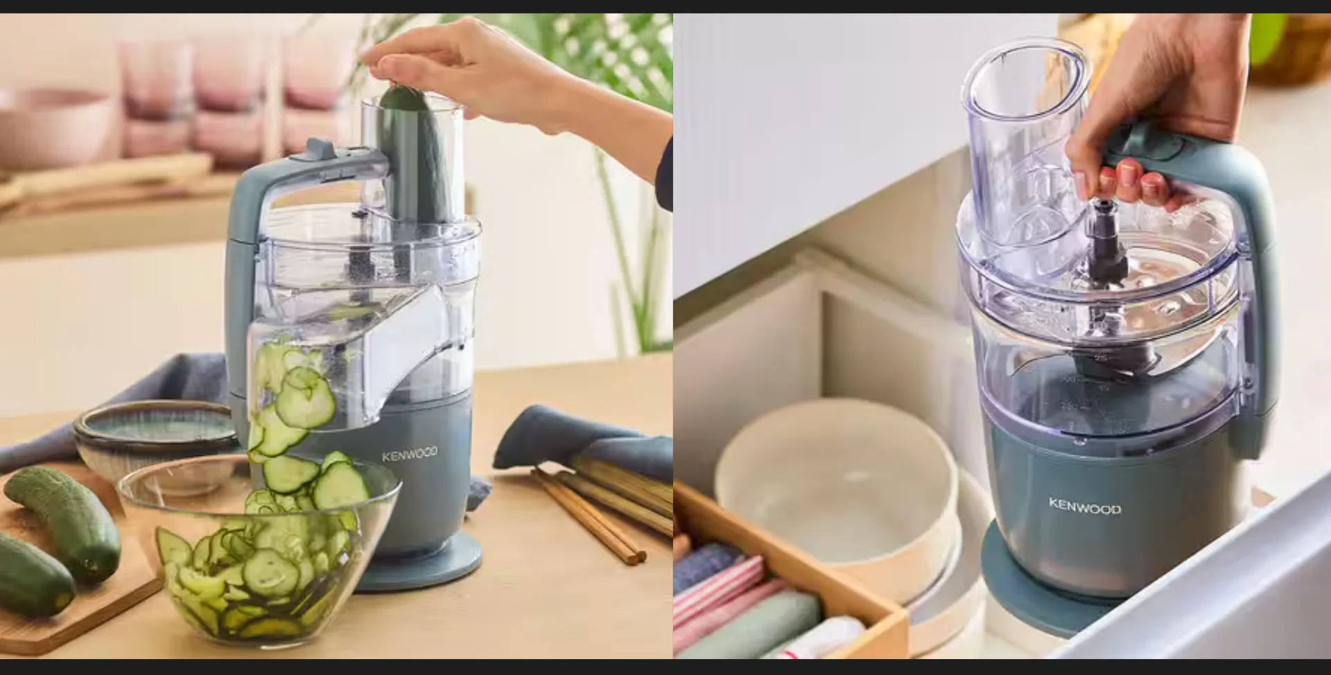 Кухонний комбайн Kenwood FDP 22.130 GY (Storm Blue)