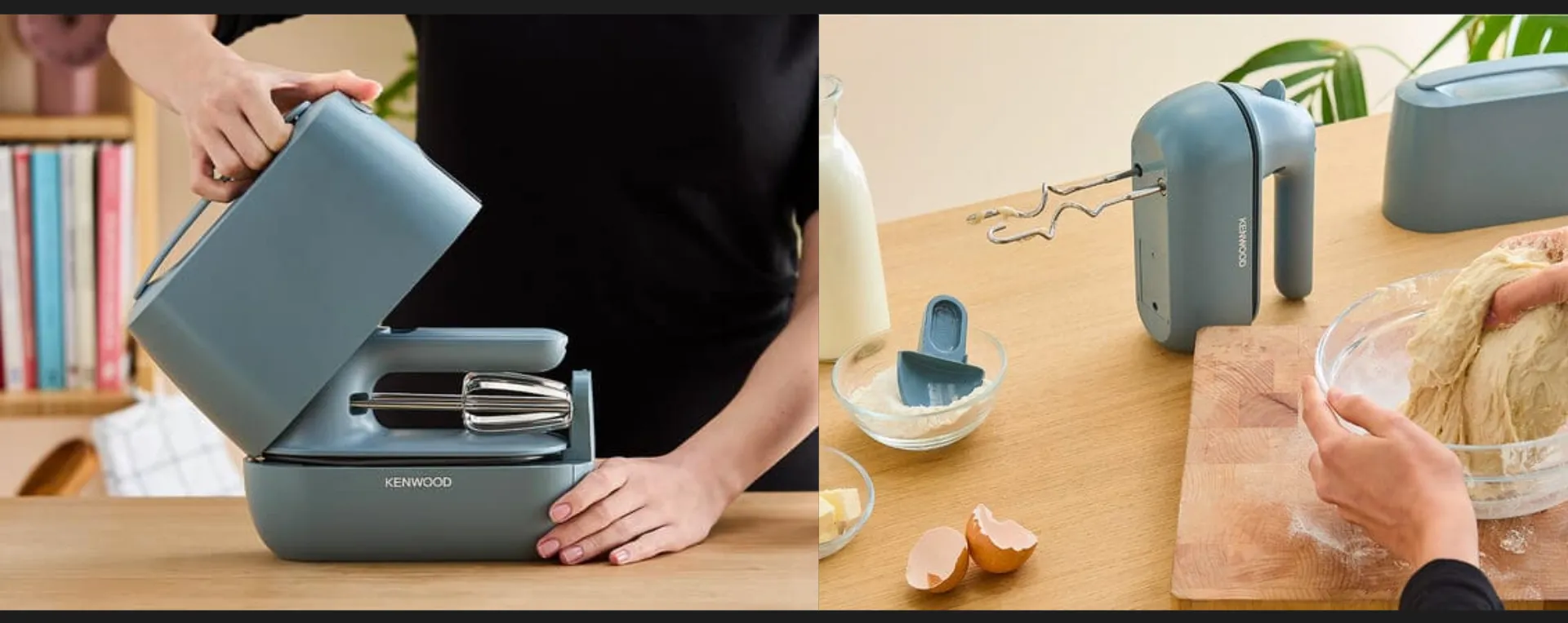 Ручний міксер Kenwood HMP40.000GY (Storm Blue)