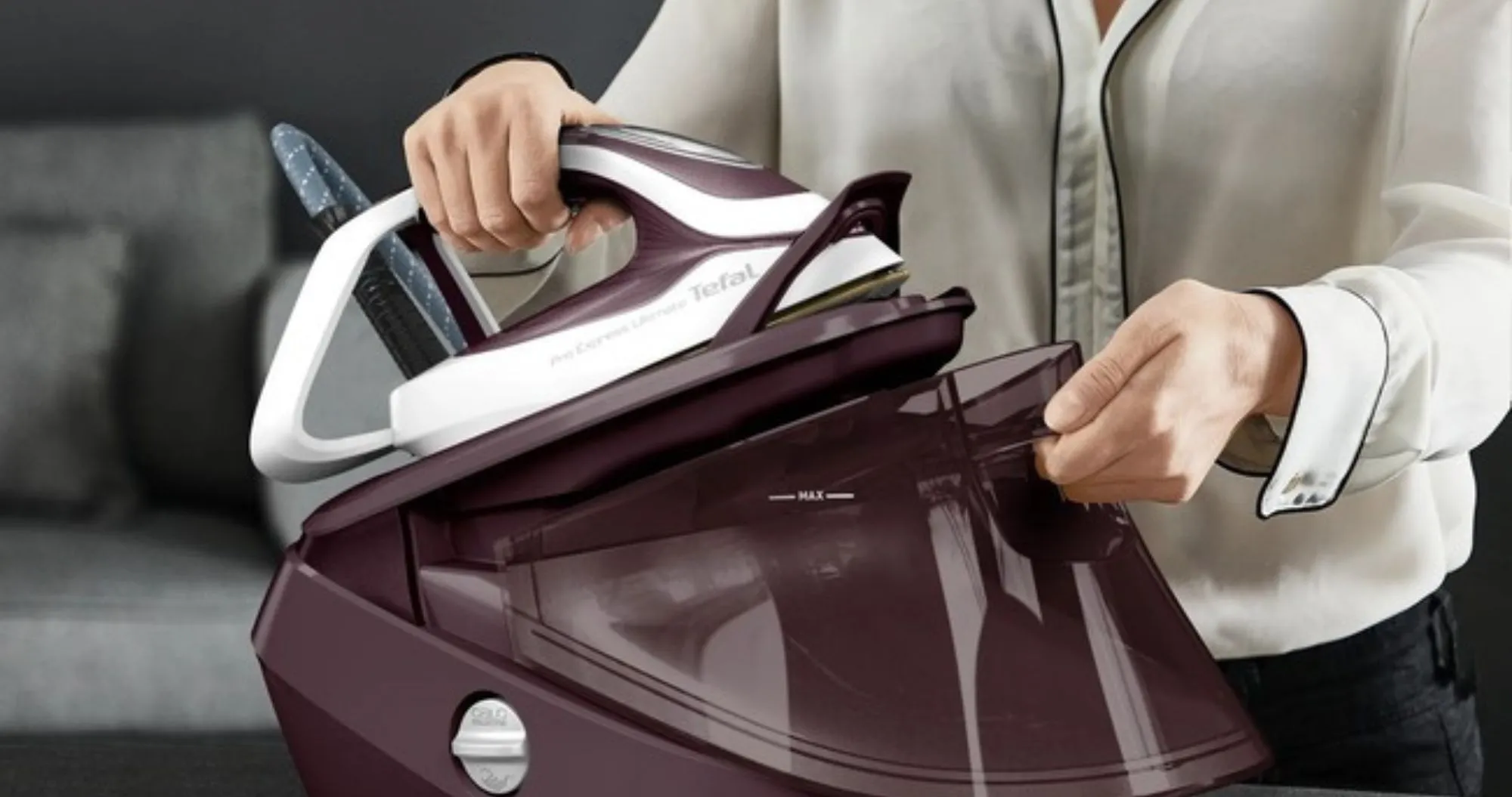 Парогенератор Tefal GV9721E0 (Burgundy) (EU)