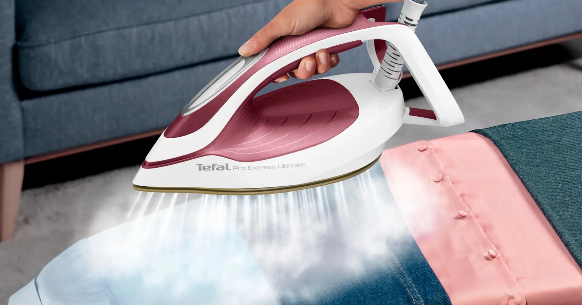 Парогенератор Tefal Pro Express Ultimate II (GV9711E0) (Red/White) (EU)