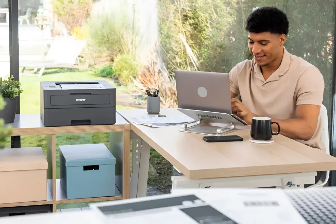 Принтер лазерний Brother HL-L2442DW (Black) (HLL2442DWYJ1)