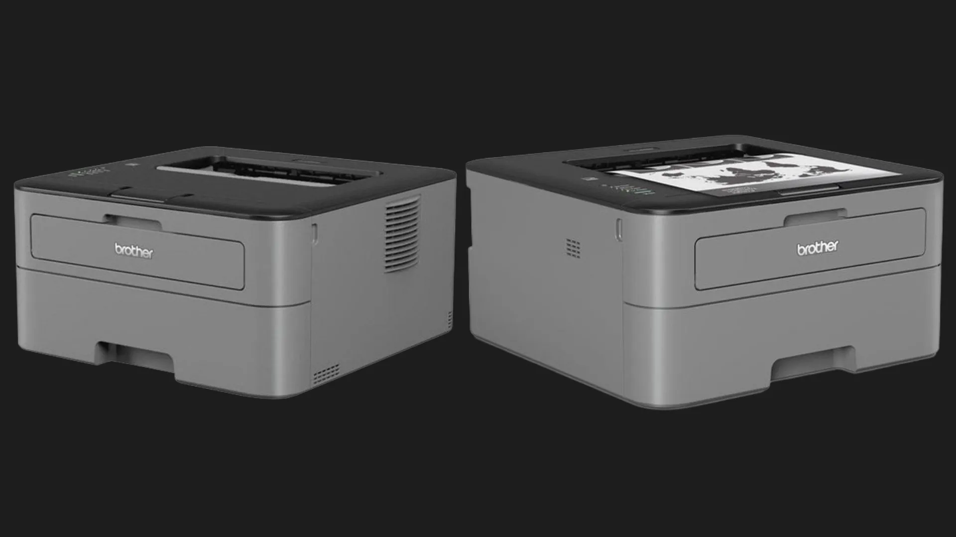 Принтер лазерний Brother HL-L2300D (Gray) (HLL2300DR1)