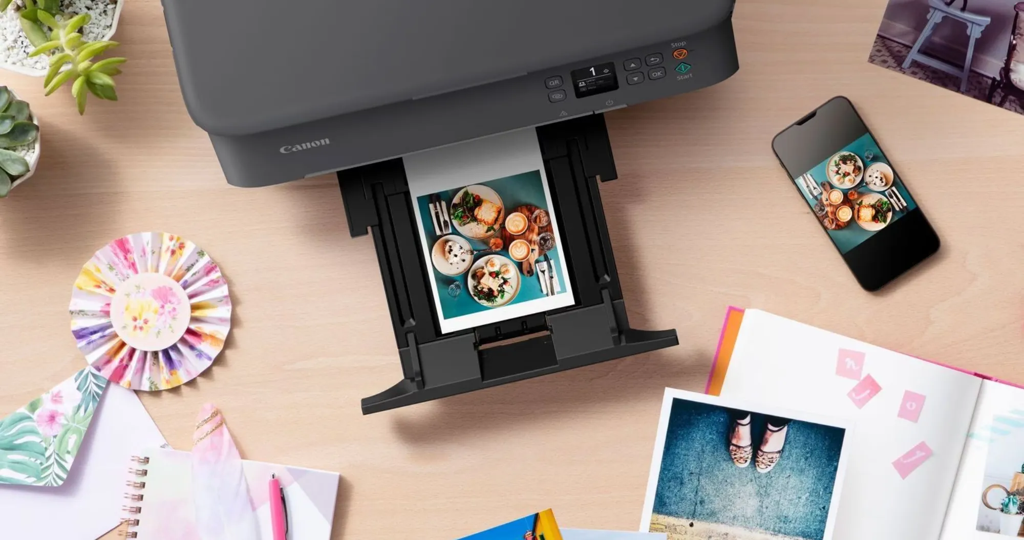 МФУ Струйный Canon Pixma TS5340BK (3773C107AA)