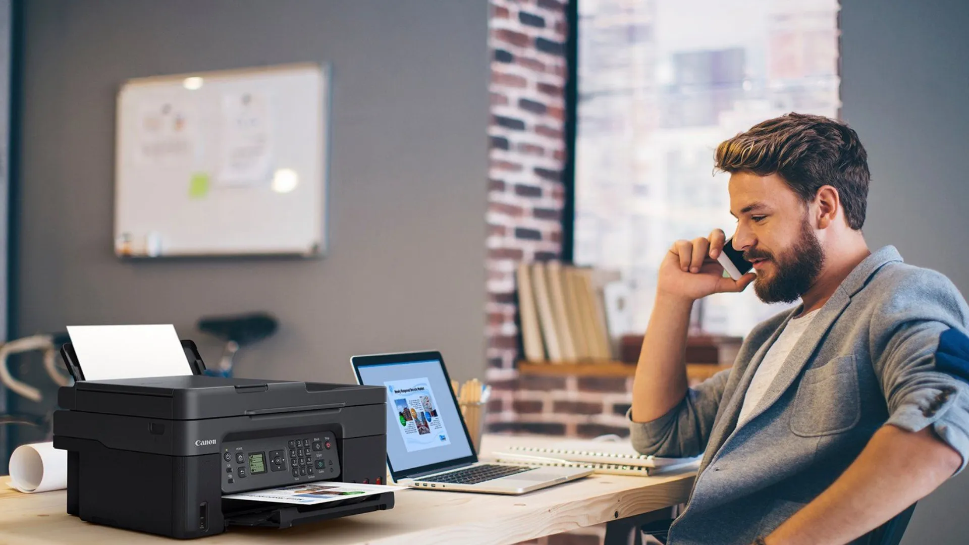 МФУ Струйный Canon PIXMA G4470 (5807C009AA) (Black)