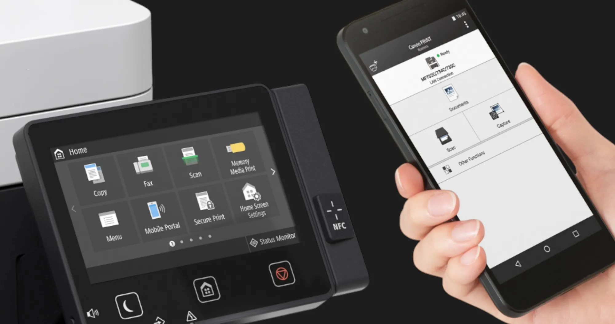 БФП Лазерний принтер Canon i-SENSYS MF754CDW (5455C023)