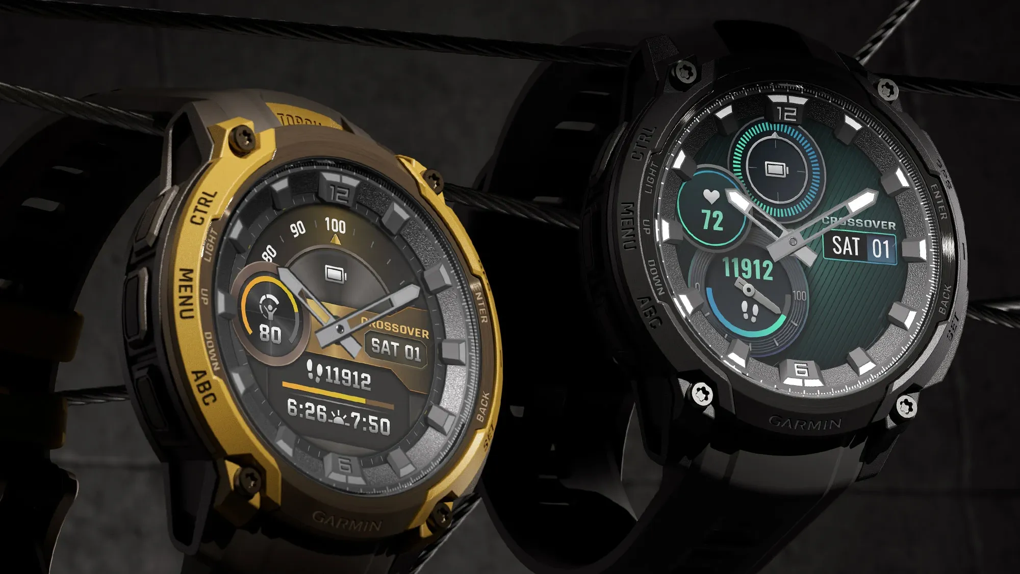 Garmin Instinct Crossover AMOLED Bronze/Sunburst