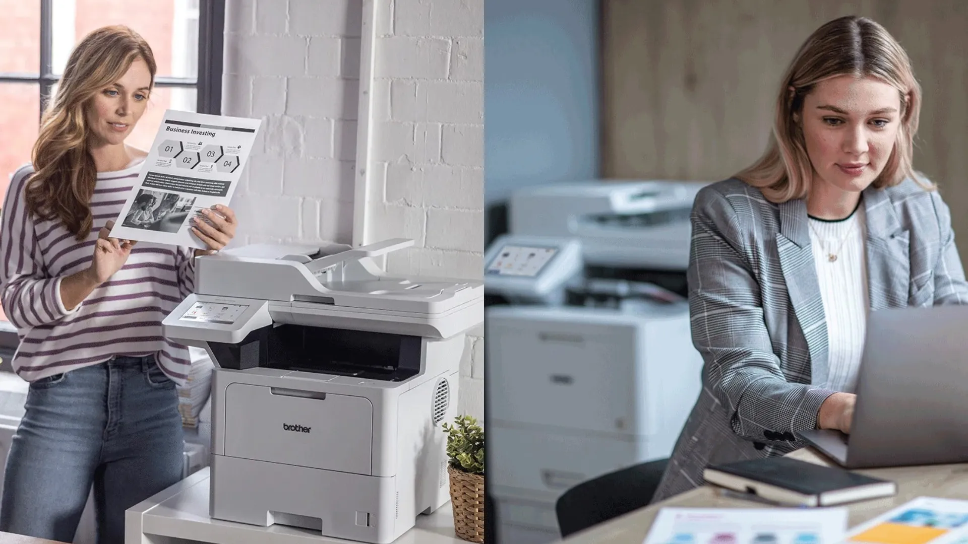 МФУ Лазерный Brother MFC-L5710DN (MFCL5710DNRE1) (White)