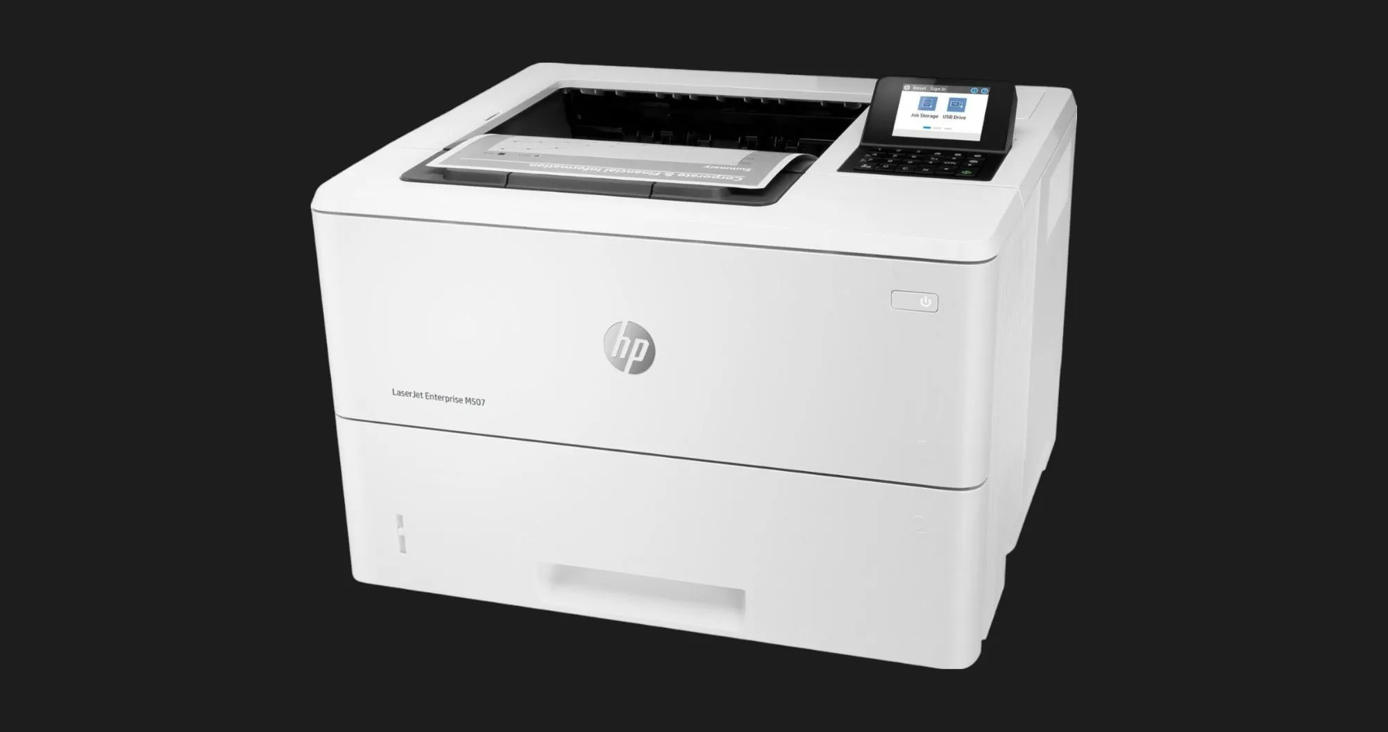 Принтер Лазерный HP LaserJet Enterprise M507dn (1PV87A)