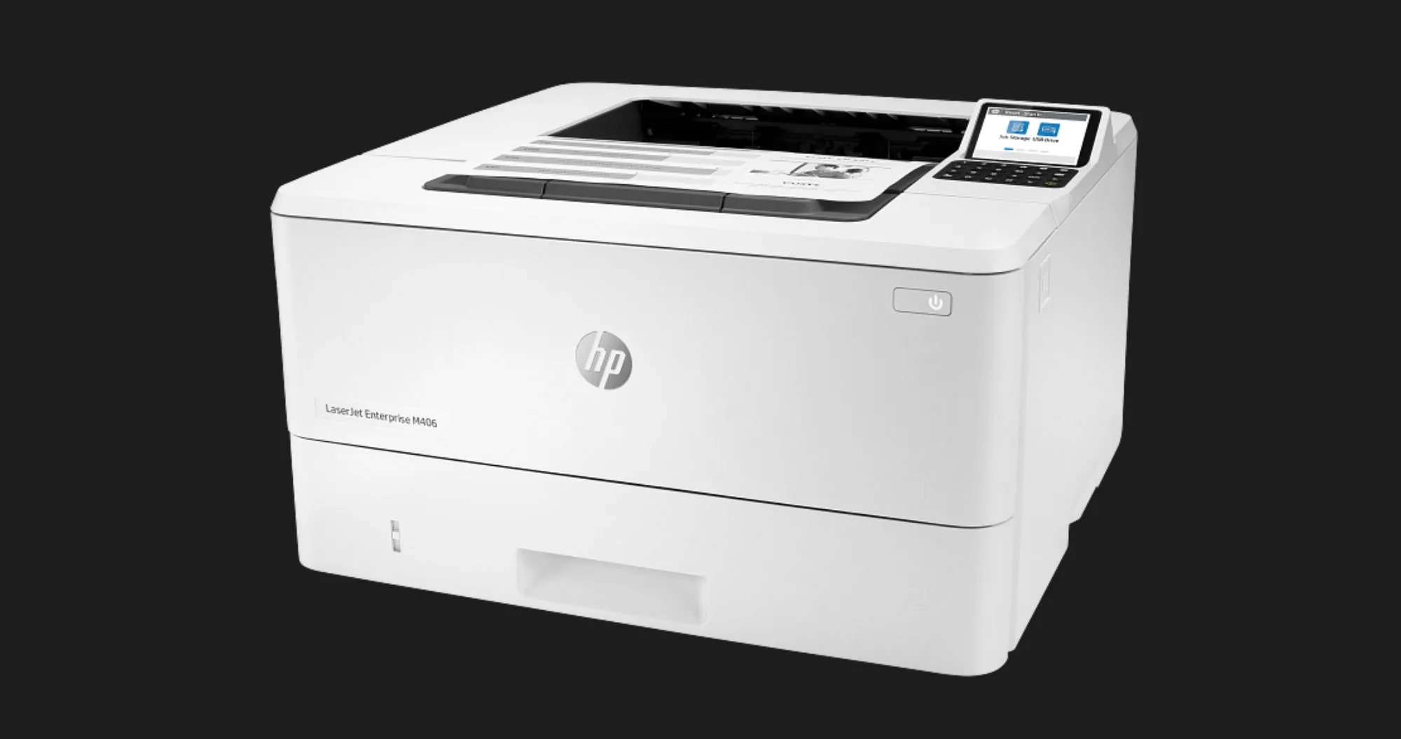 Принтер Лазерний HP LaserJet Enterprise M406dn (3PZ15A)