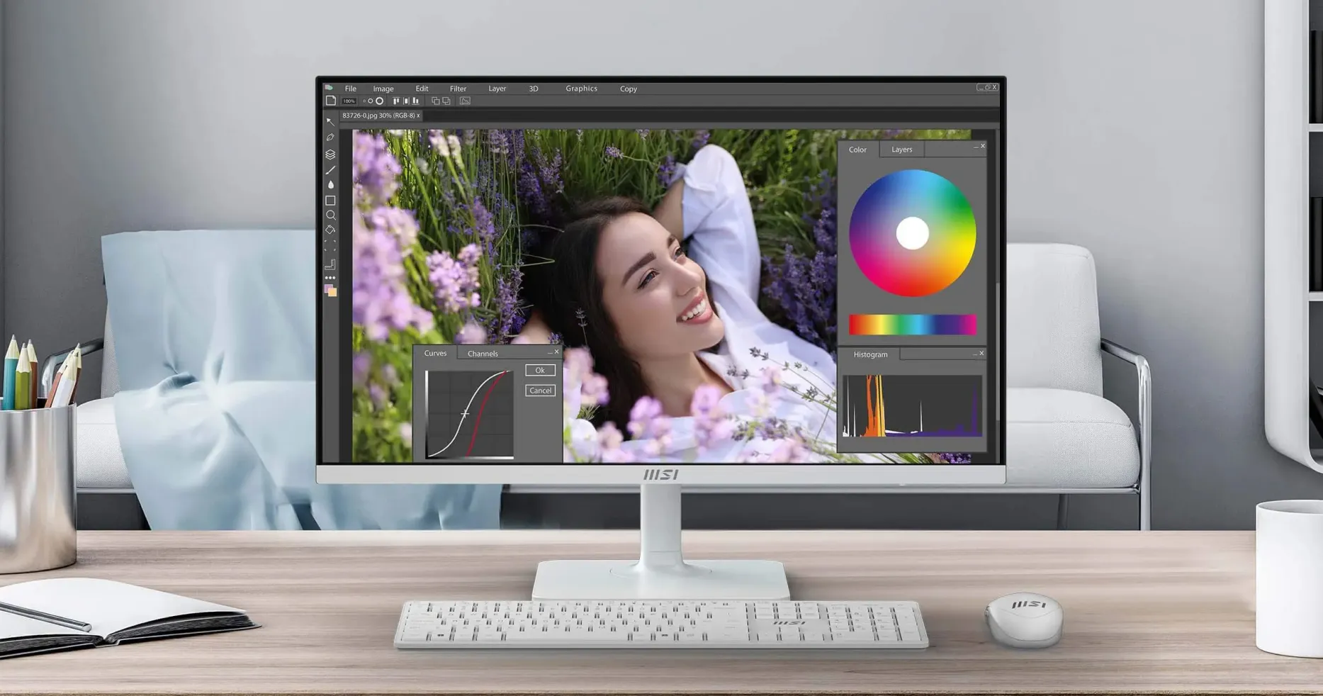 Монітор MSI 27" Modern MD272UPHW IPS 60Hz (UA)