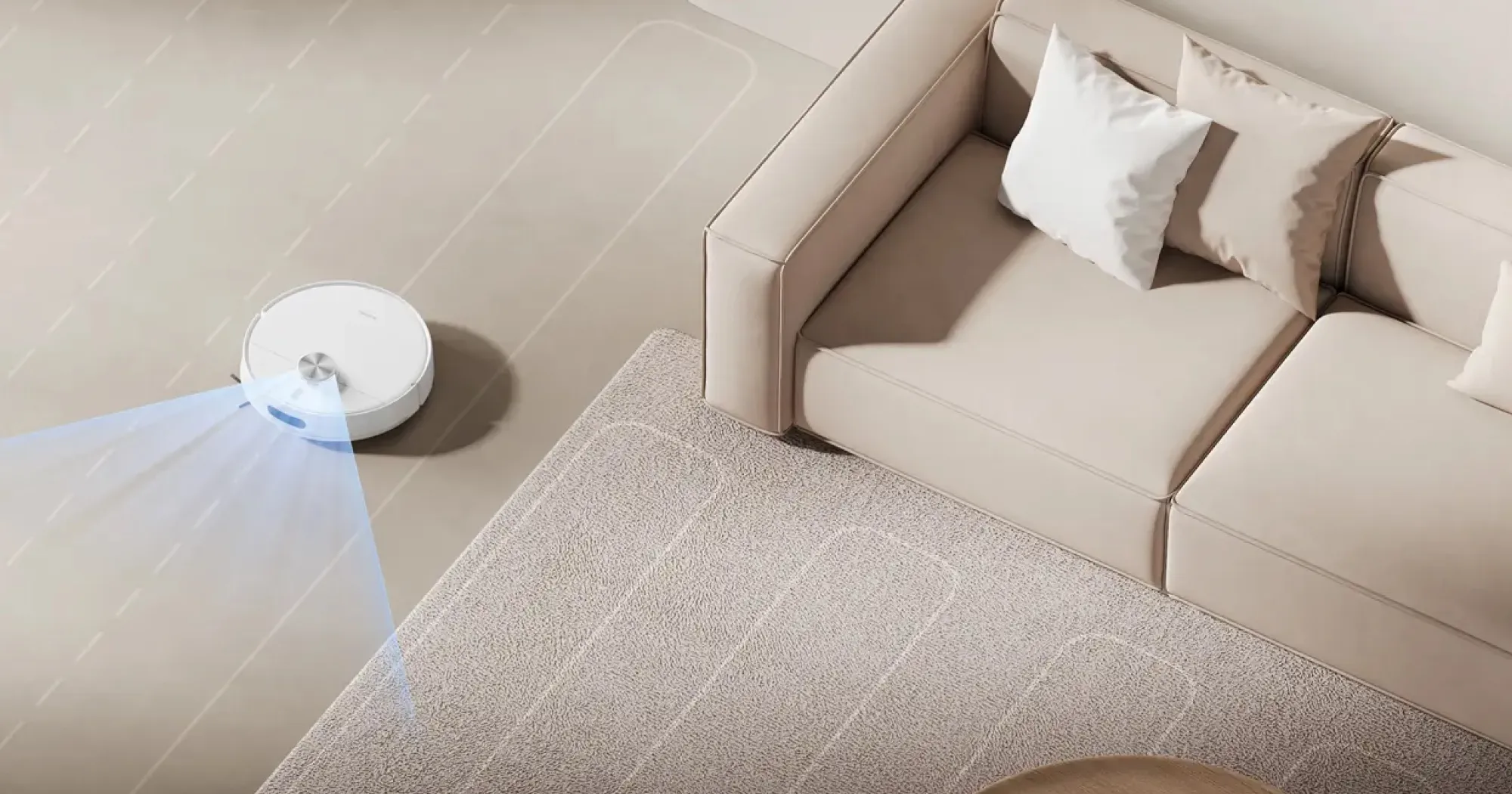 Робот-пылесос Xiaomi Robot Vacuum S40 (White) (UA)