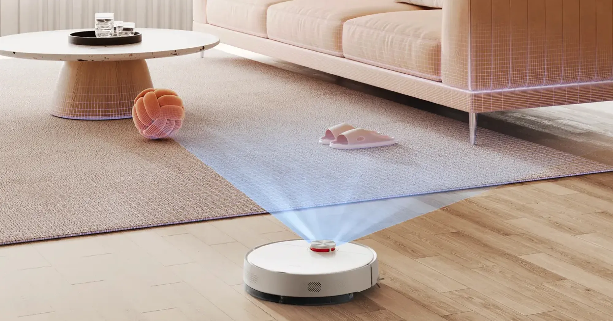 Робот-пылесос Xiaomi Robot Vacuum S40 (White) (UA)