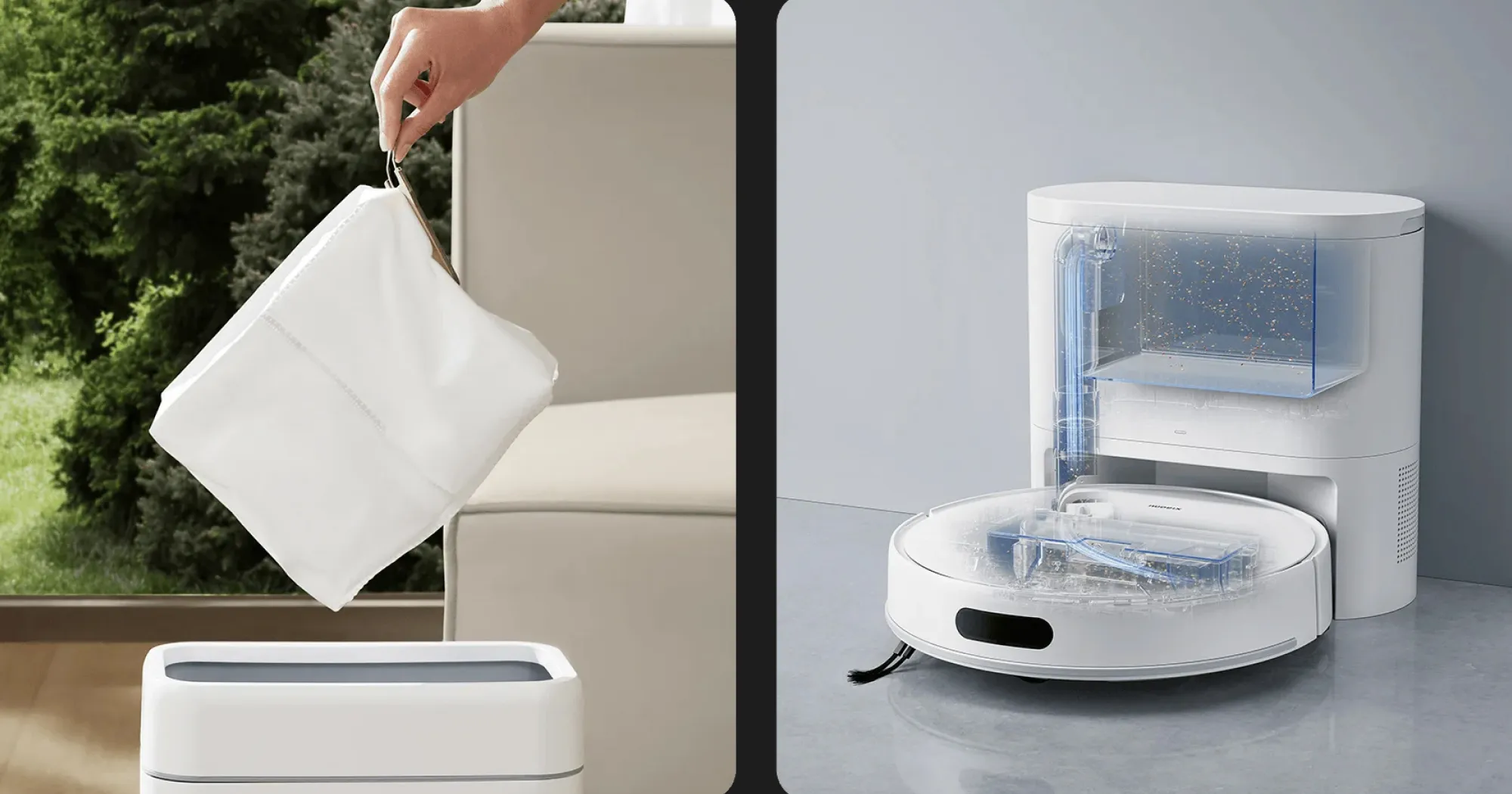 Робот-пилосос Xiaomi Robot Vacuum H40 (White) (UA)