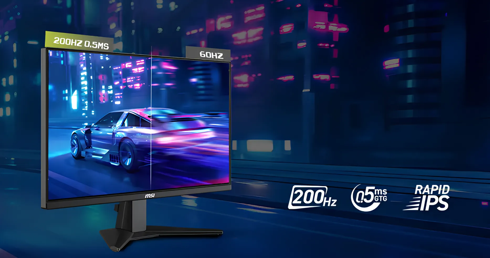 Монитор MSI 23.8" MAG 242F IPS 200Hz (UA)