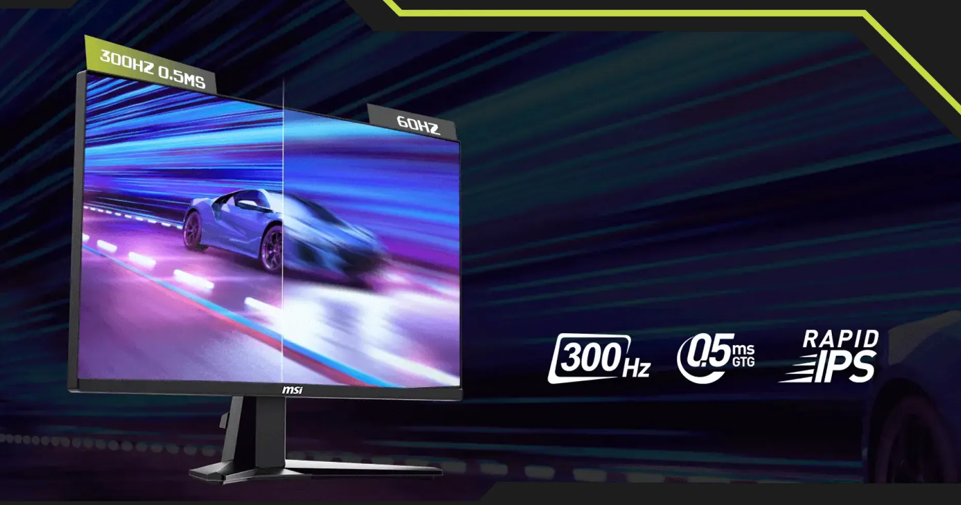 Монитор MSI 24.5" MAG 255XF IPS 300Hz (UA)