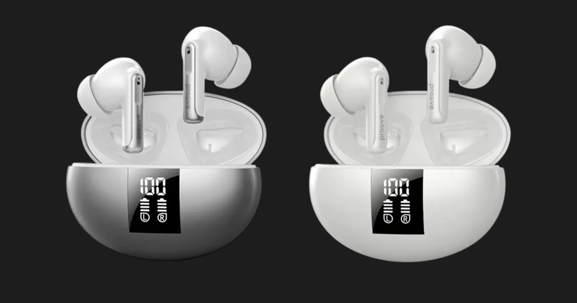 Навушники Proove Thunder Buds SE TWS with ANC (White)