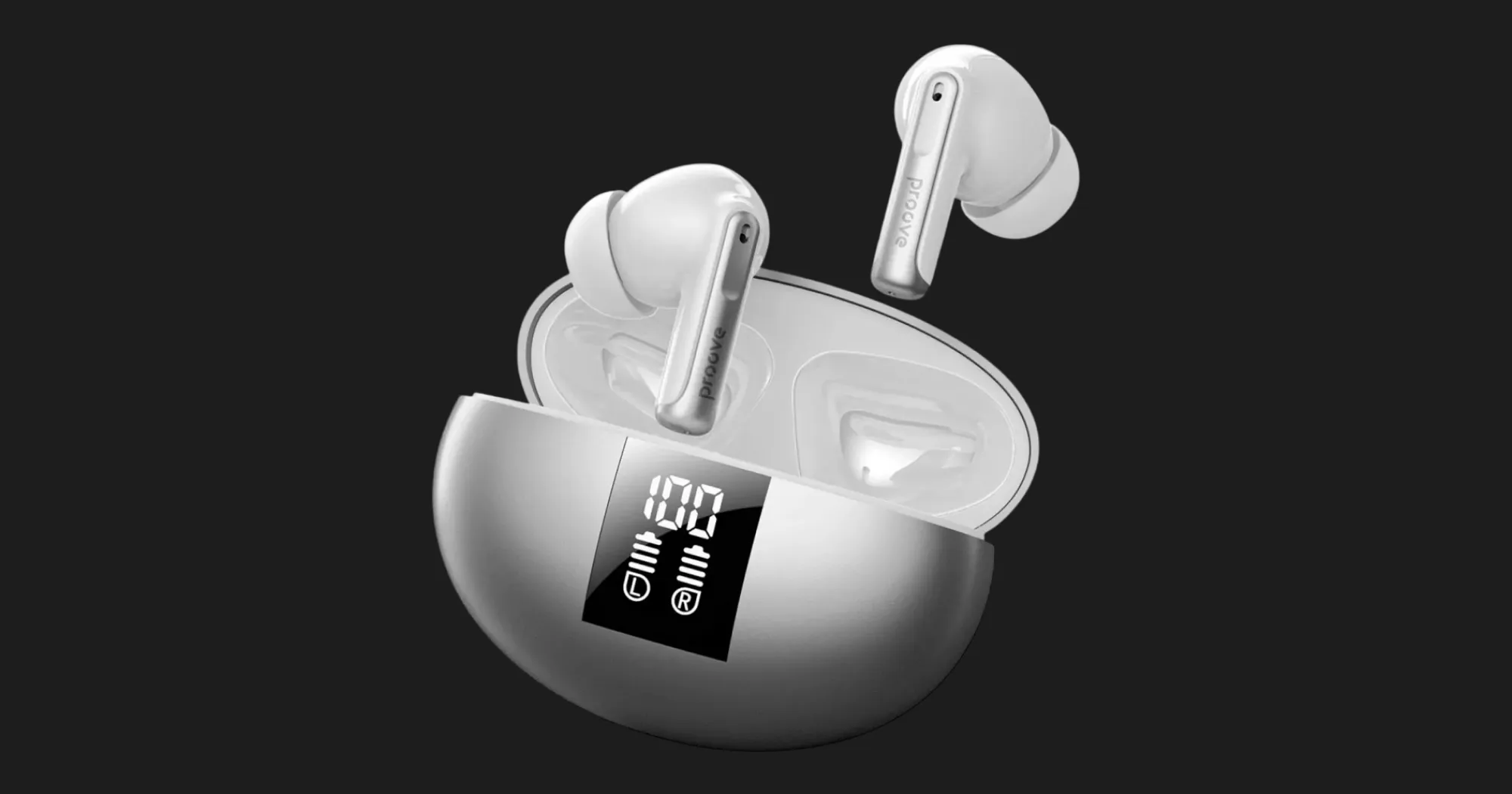 Навушники Proove Thunder Buds SE TWS with ANC (White)