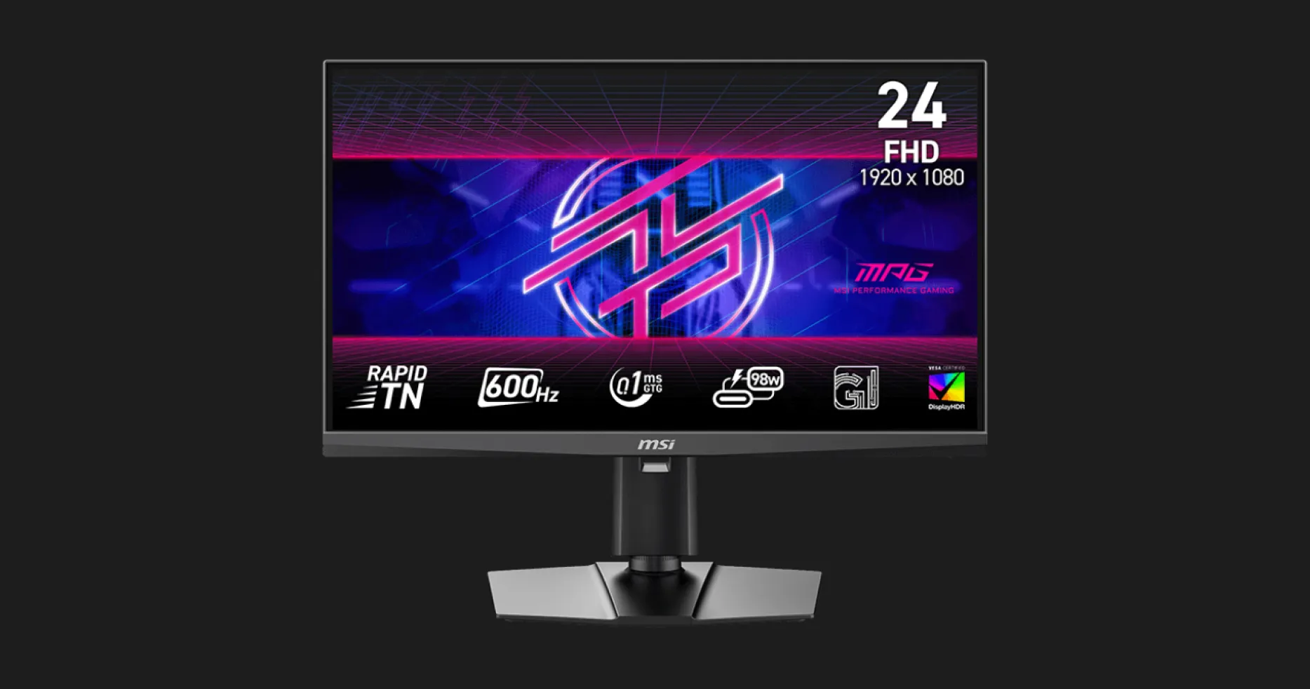 Монітор MSI 24.1" MPG 242R X60N TN 600Hz (UA)