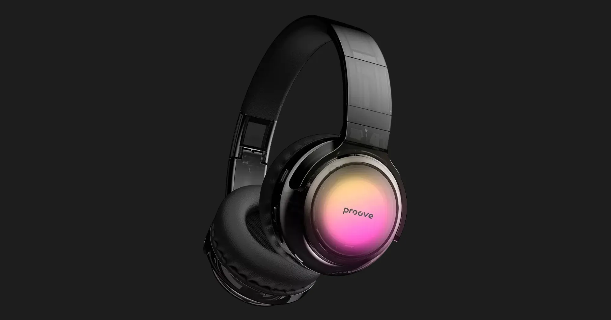 Наушники Proove Crystal Galaxy (Transparent Black)