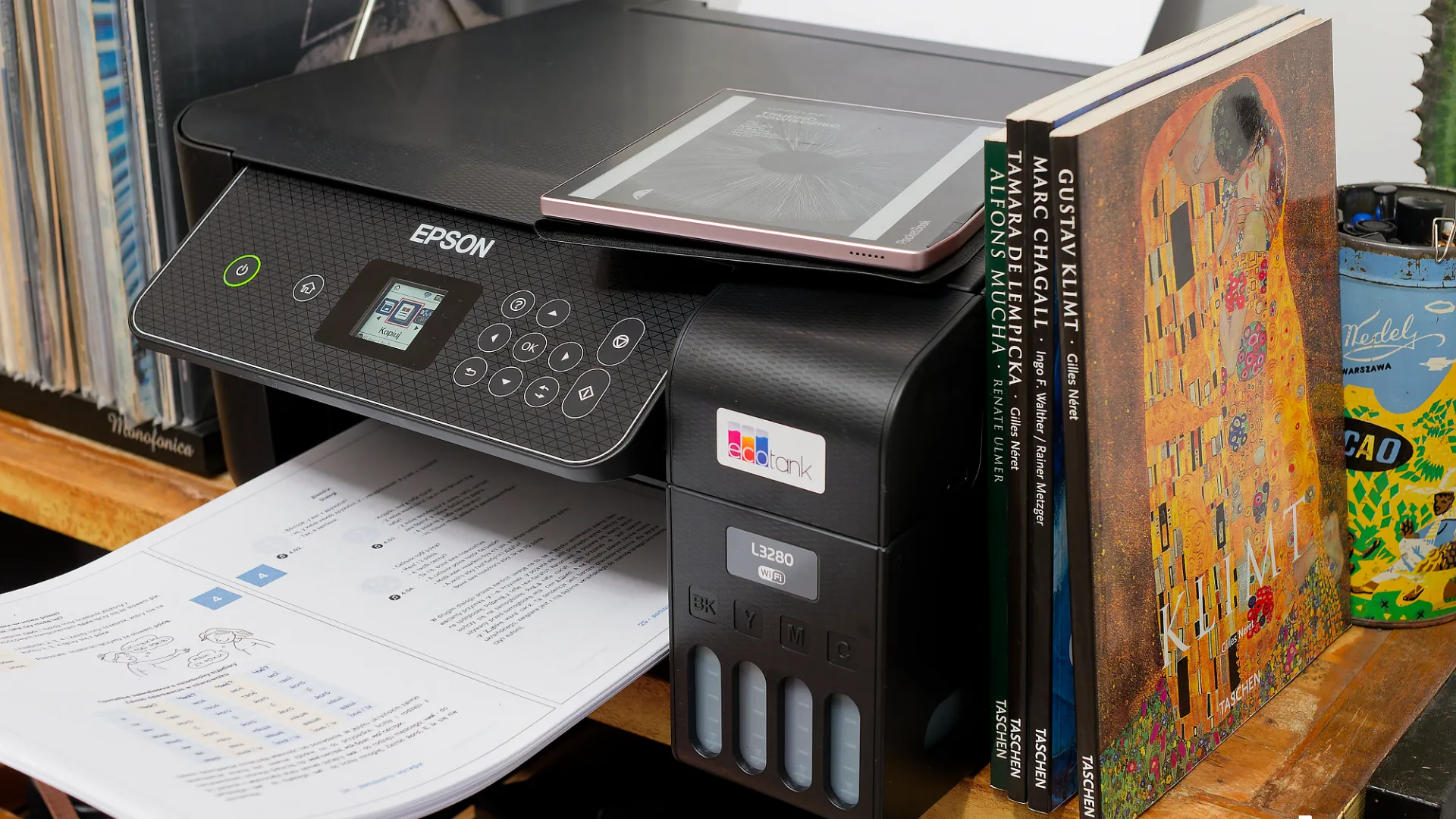 МФУ Струйный принтер Epson EcoTank L3280 (Black) (C11CJ66426)